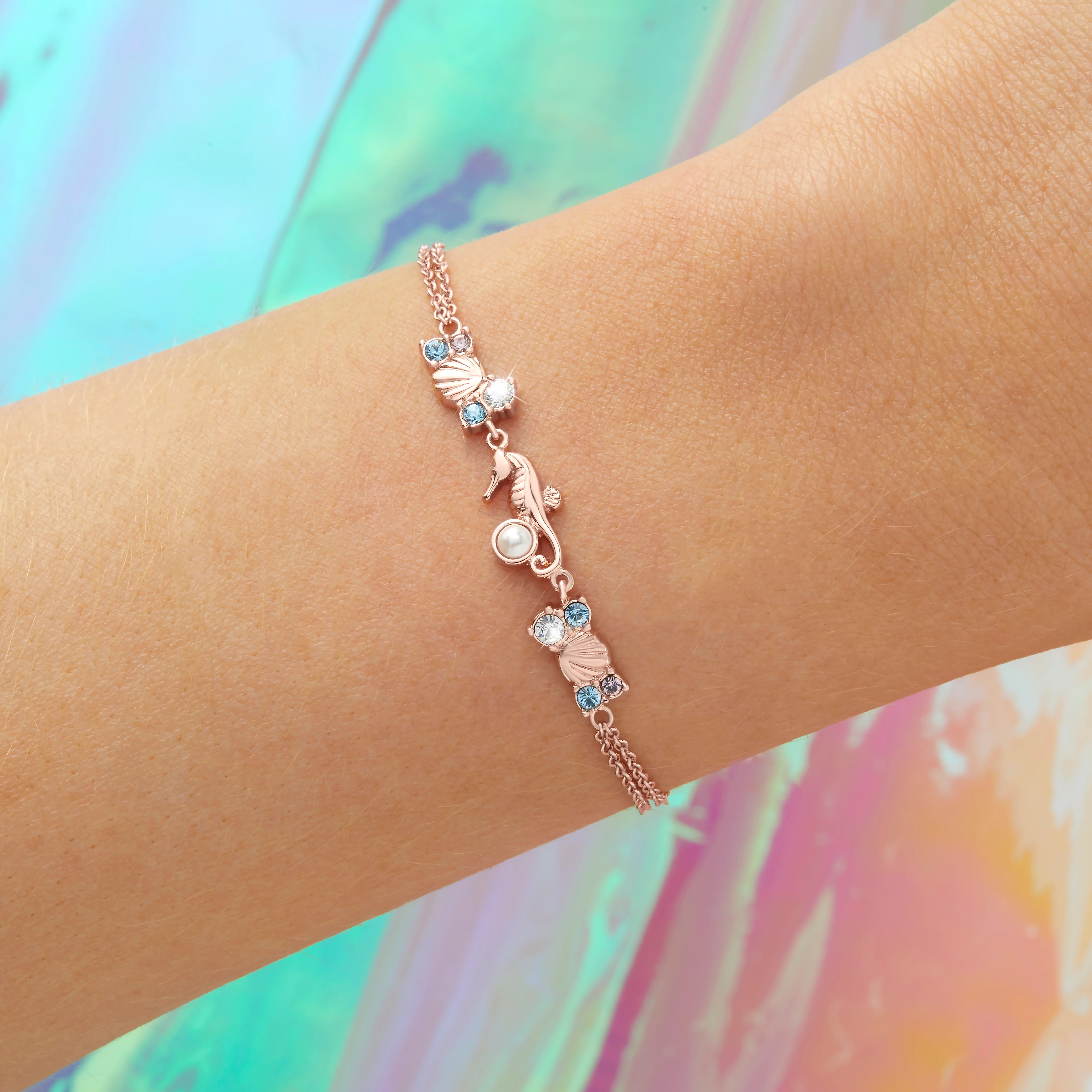 Olivia Burton Rose Gold Bracelet-OBJSCB06