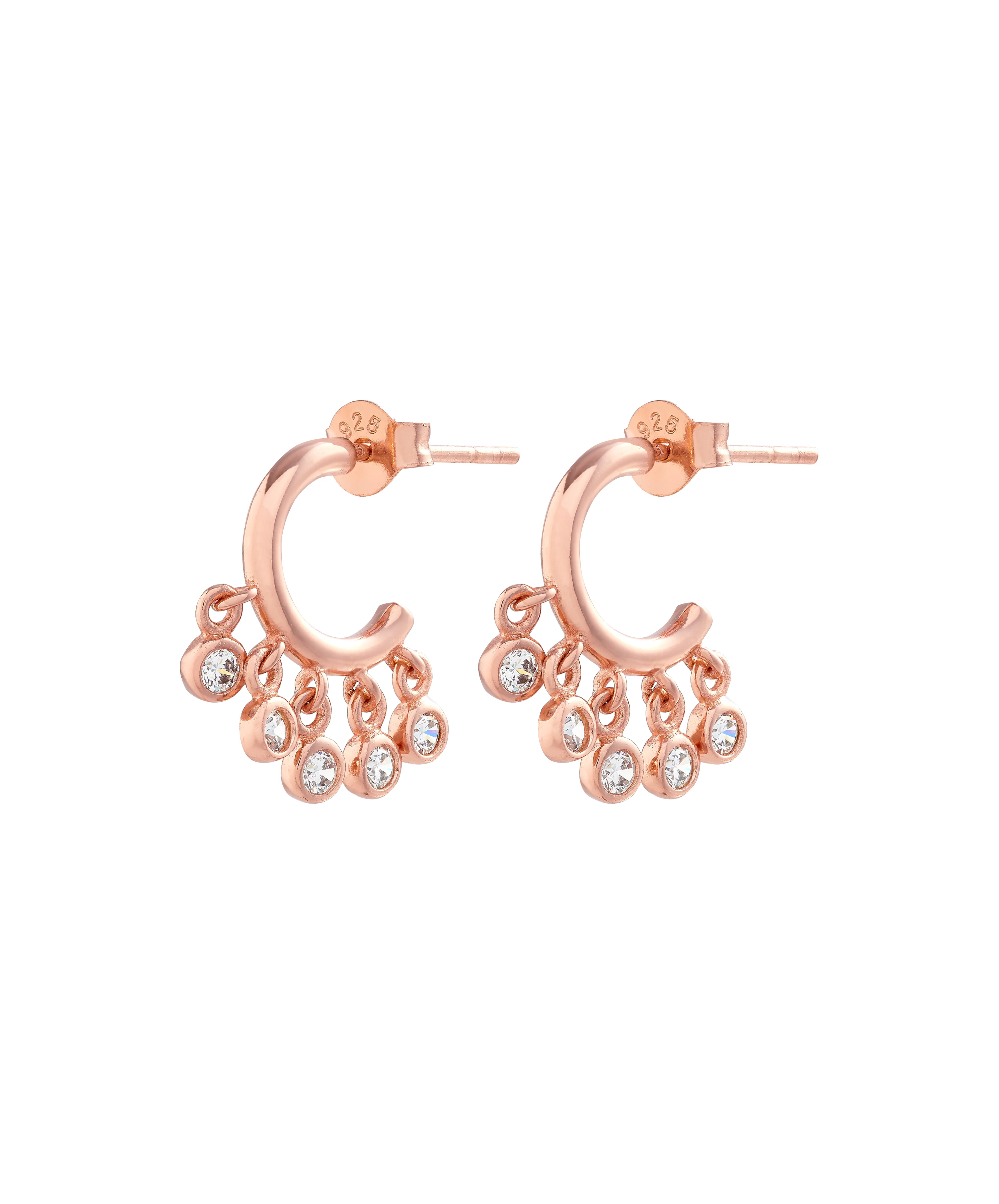 Olivia Burton Rose Gold EarRing-OBJCOE201