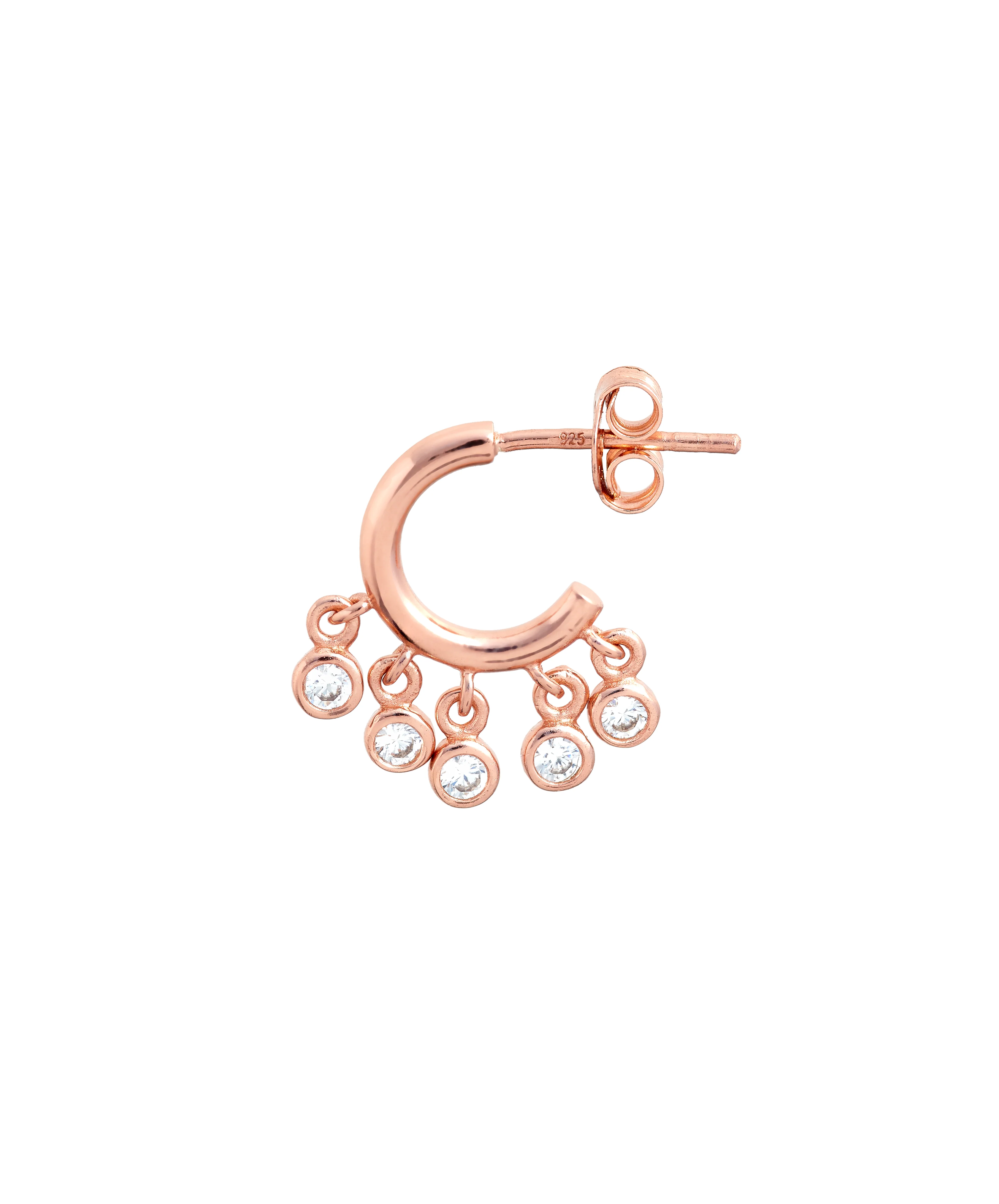 Olivia Burton Rose Gold EarRing-OBJCOE201