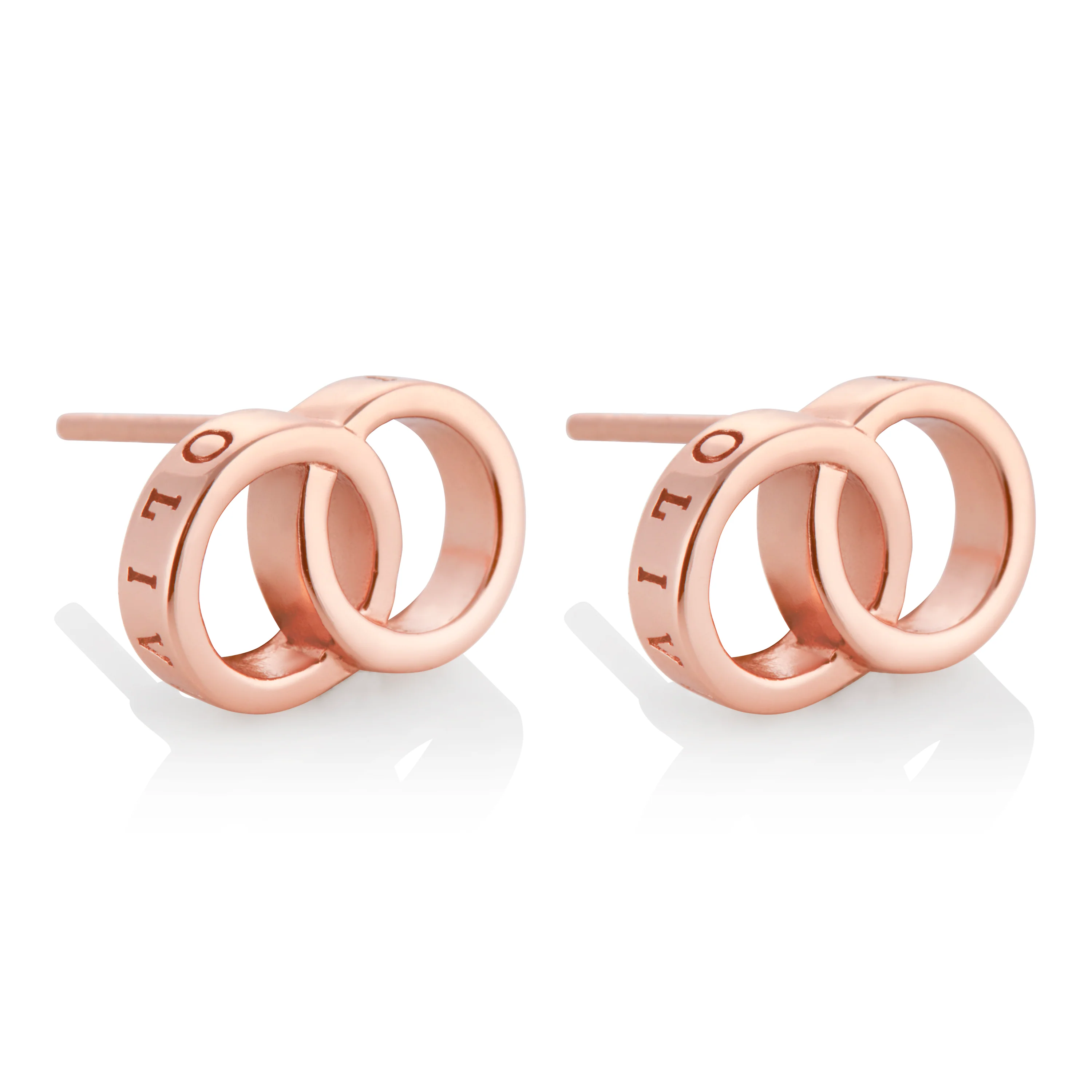 Olivia Burton Rose Gold EarRing-OBJCOE72