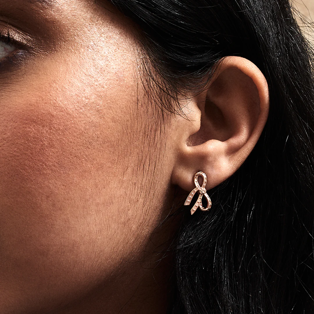 Olivia Burton Rose Gold EarRing-OBJVBE36