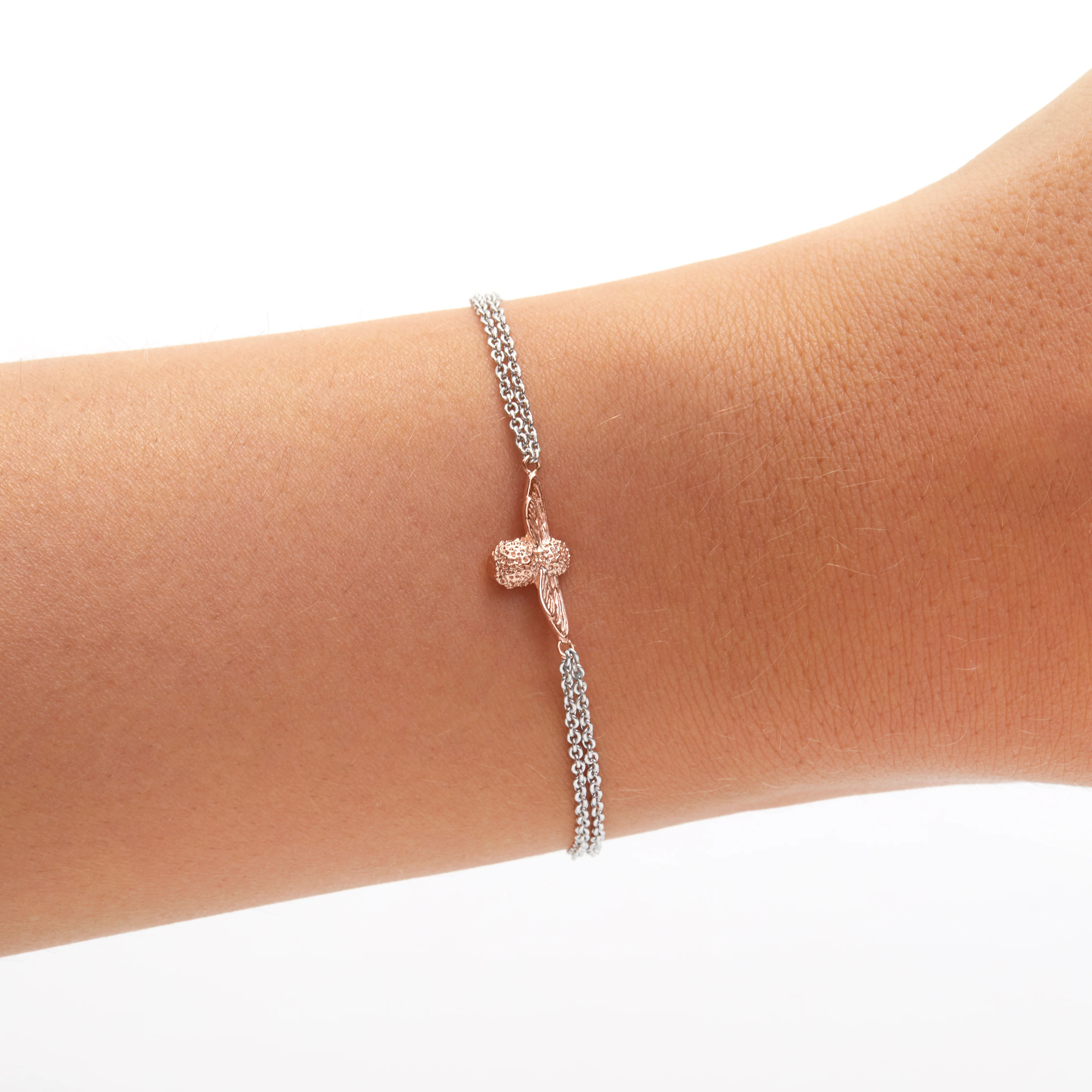 Olivia Burton Rose Gold/ Silver Bracelet