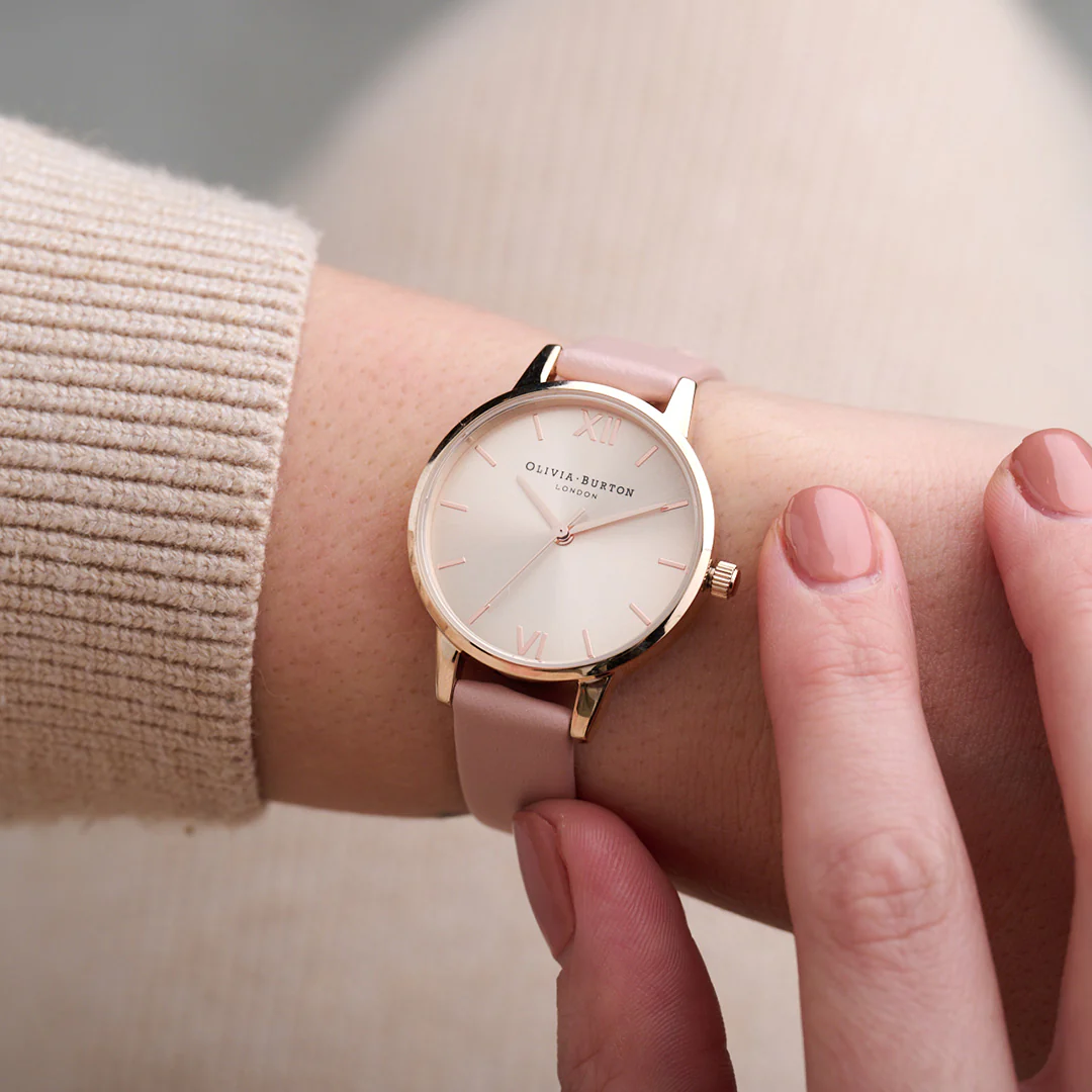 Olivia Burton Rose Gold Watch-OB16EN14