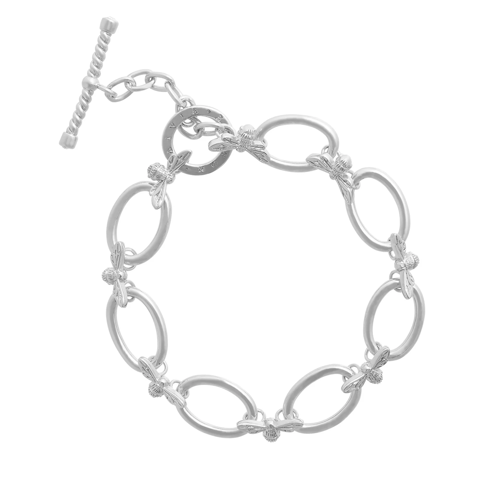 Olivia Burton Silver Bracelet-OBJAMB185
