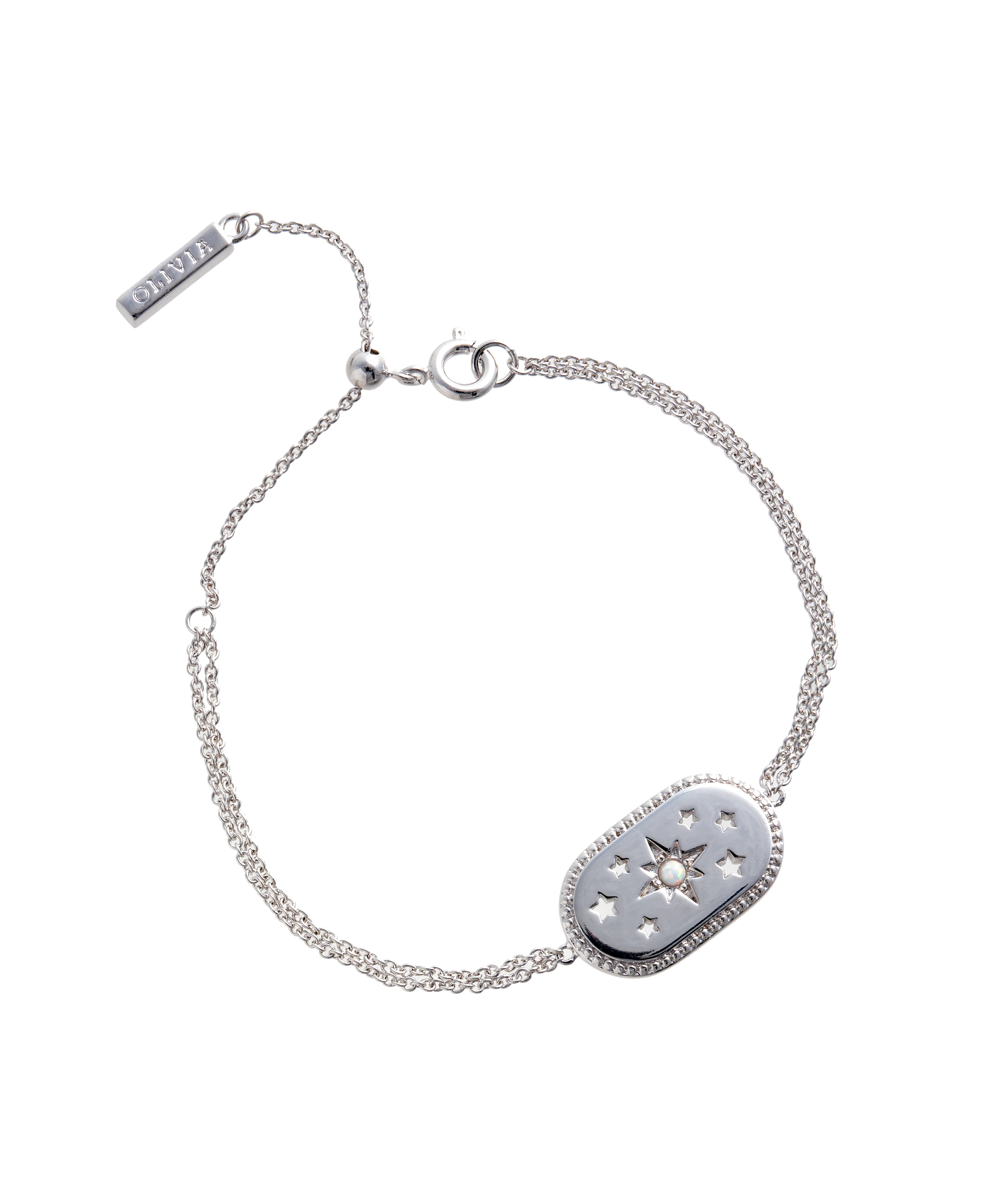 Olivia Burton Silver Bracelet-OBJCLB31