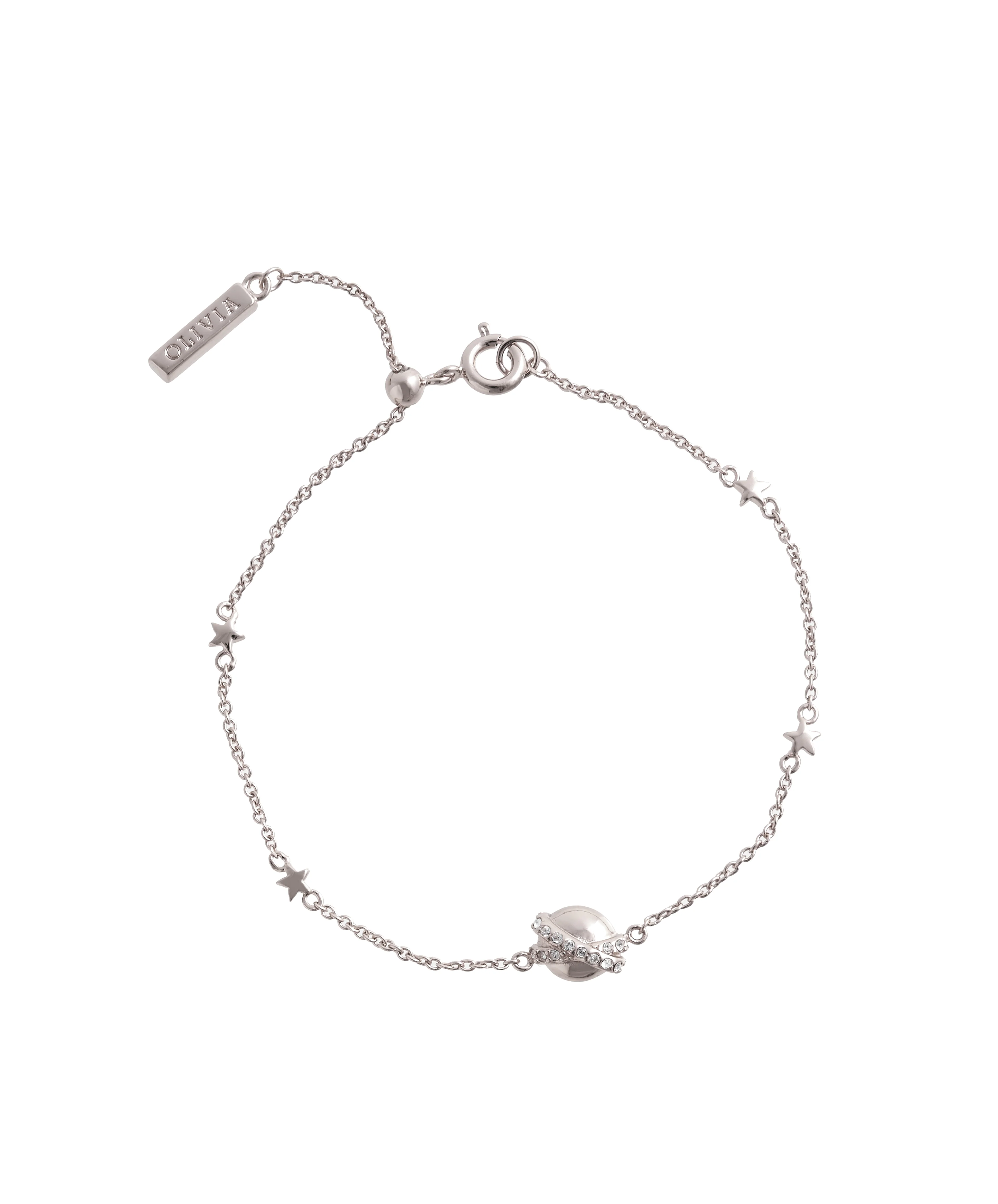 Olivia Burton Silver Bracelet-OBJCLB38