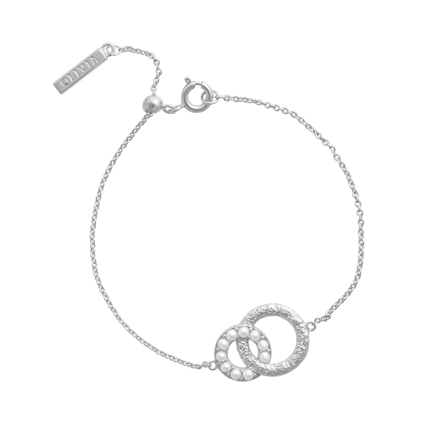 Olivia Burton Silver Bracelet-OBJCOB99