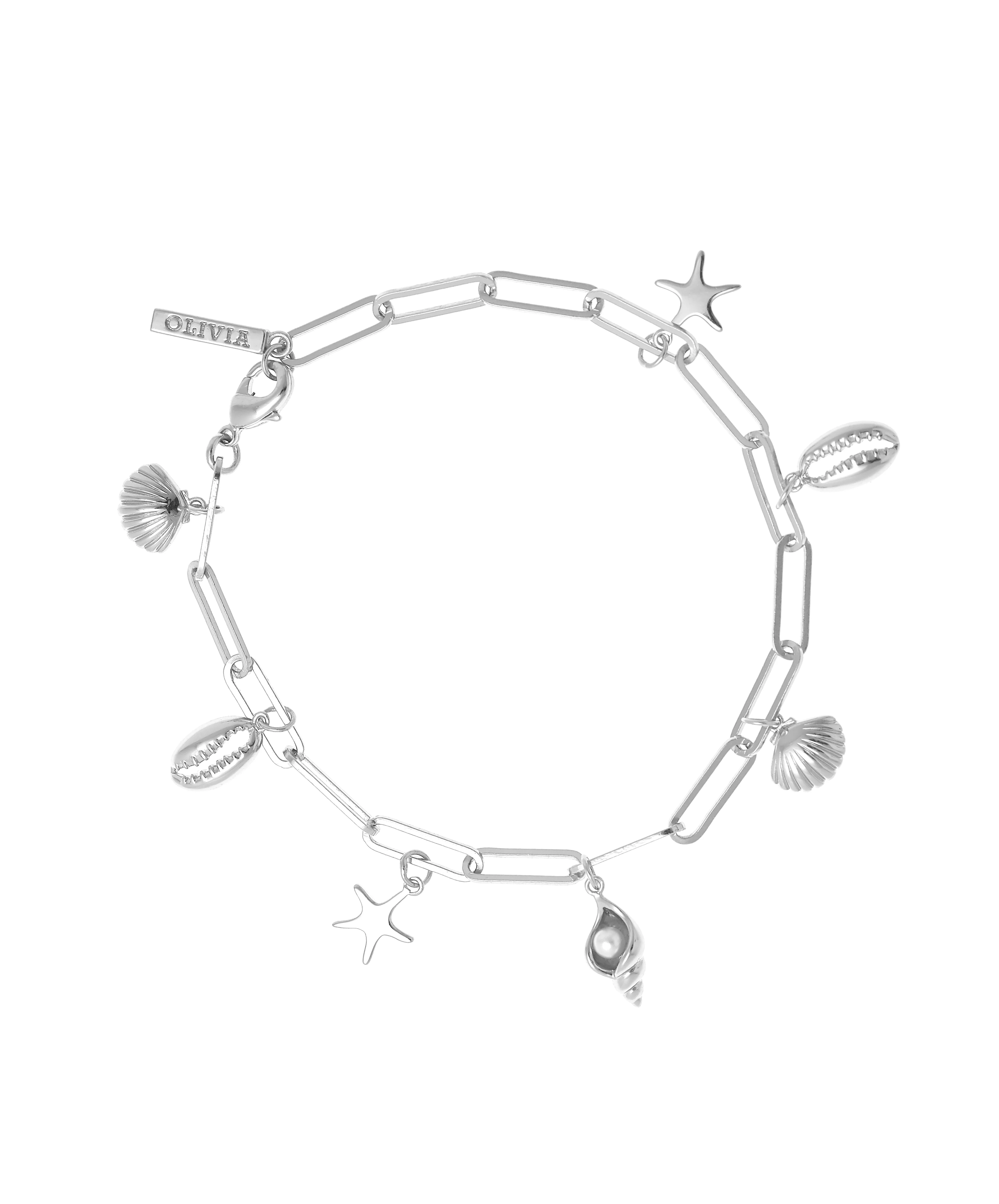 Olivia Burton Silver Bracelet-OBJSCB11