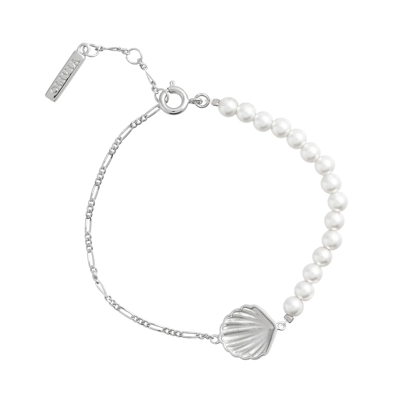 Olivia Burton Silver Bracelet-OBJSCB13