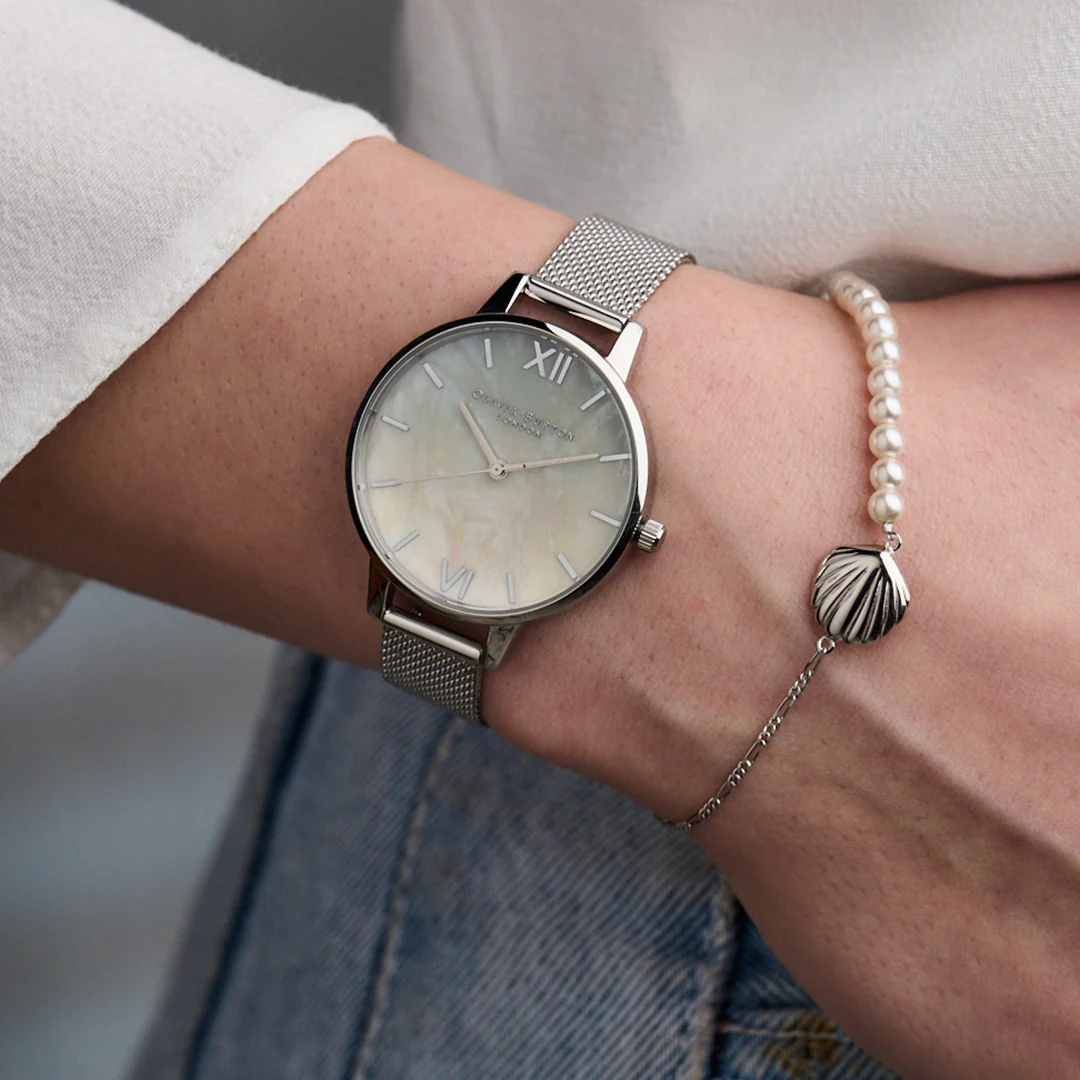 Olivia Burton Silver Bracelet-OBJSCB13