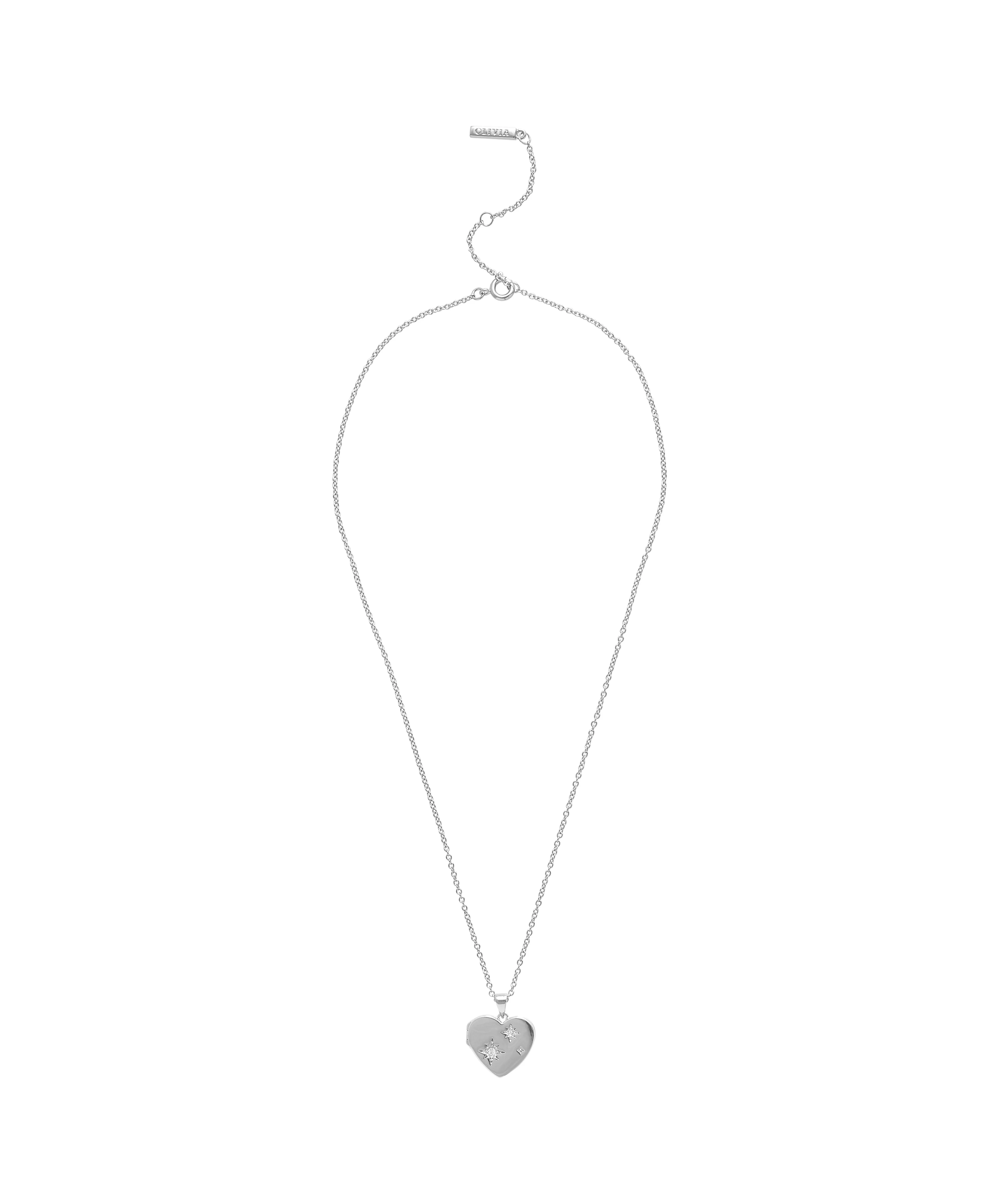 Olivia Burton Silver Necklace-OBJCLN16