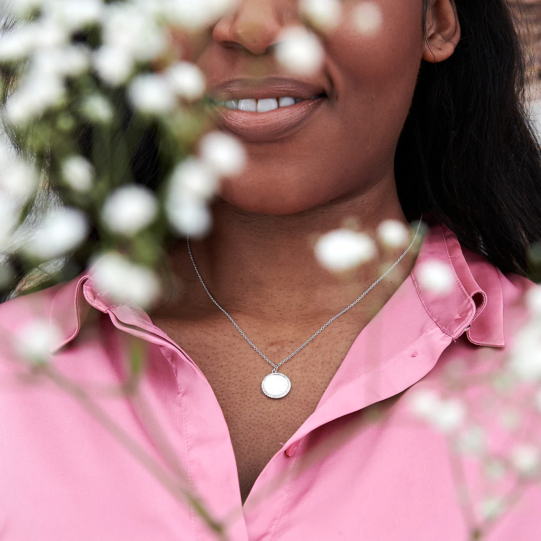 Olivia Burton Silver Necklace-OBJCON76