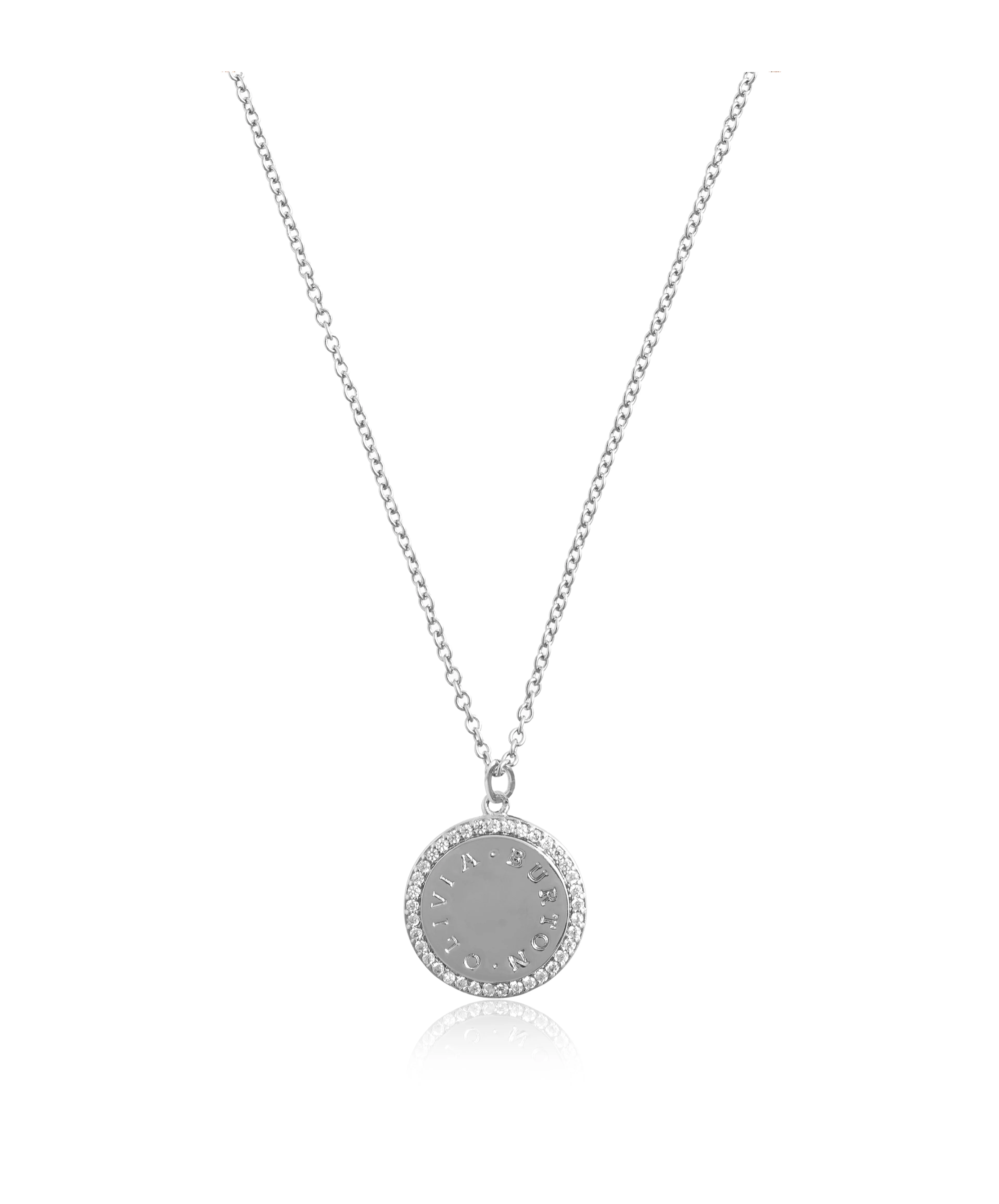 Olivia Burton Silver Necklace-OBJCON76