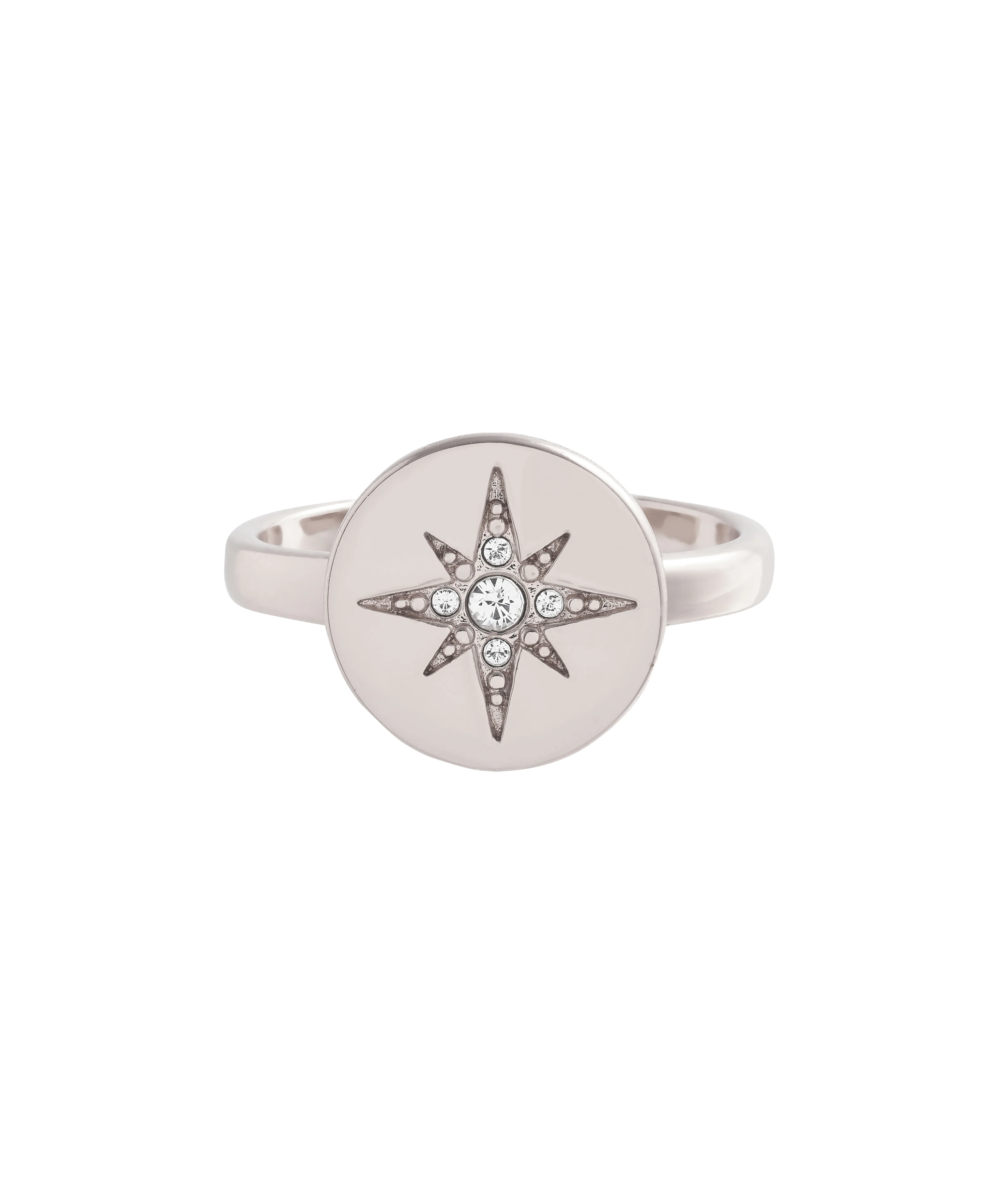 Olivia Burton Silver Ring-OBJ16CLR24