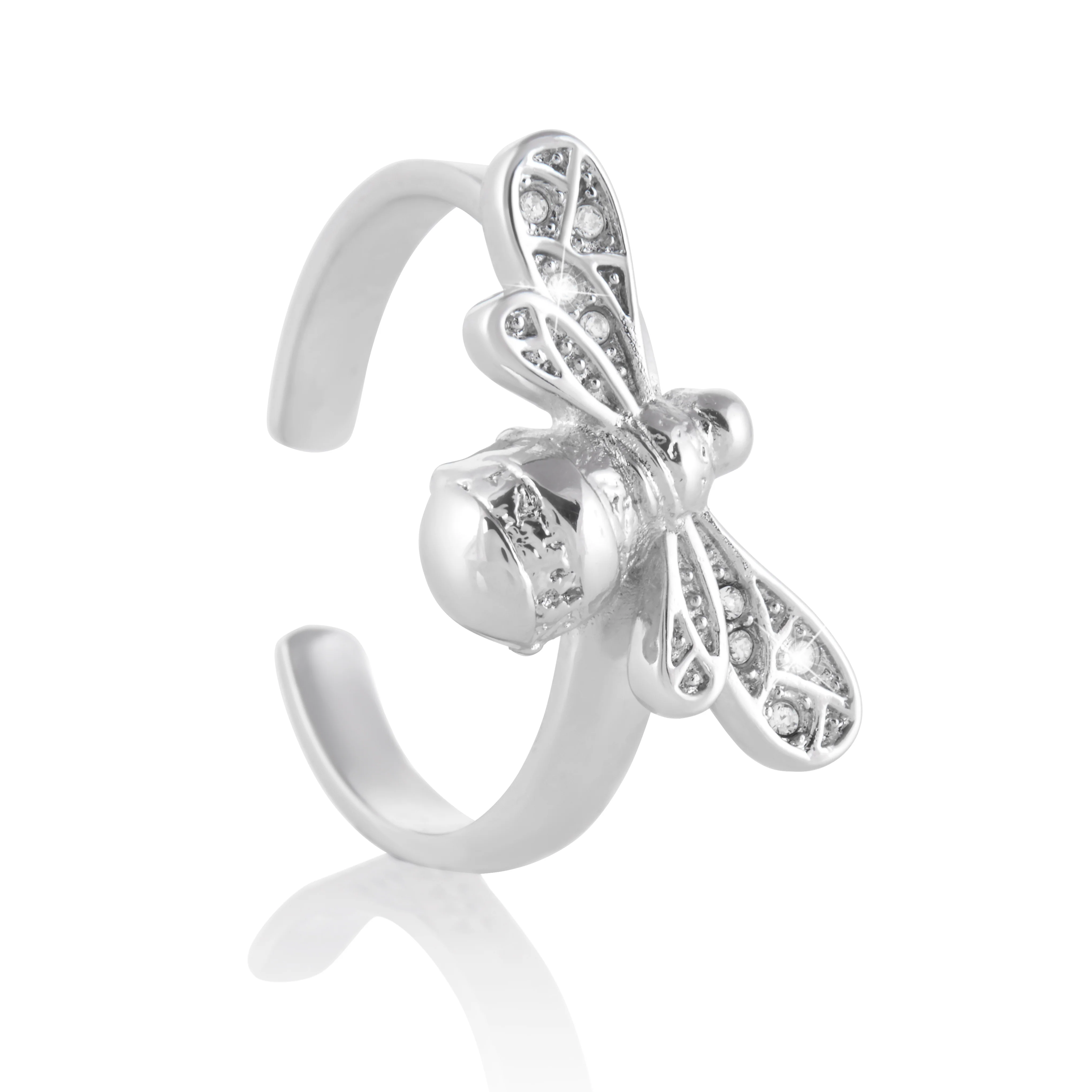 Olivia Burton Silver Ring-OBJAMR79