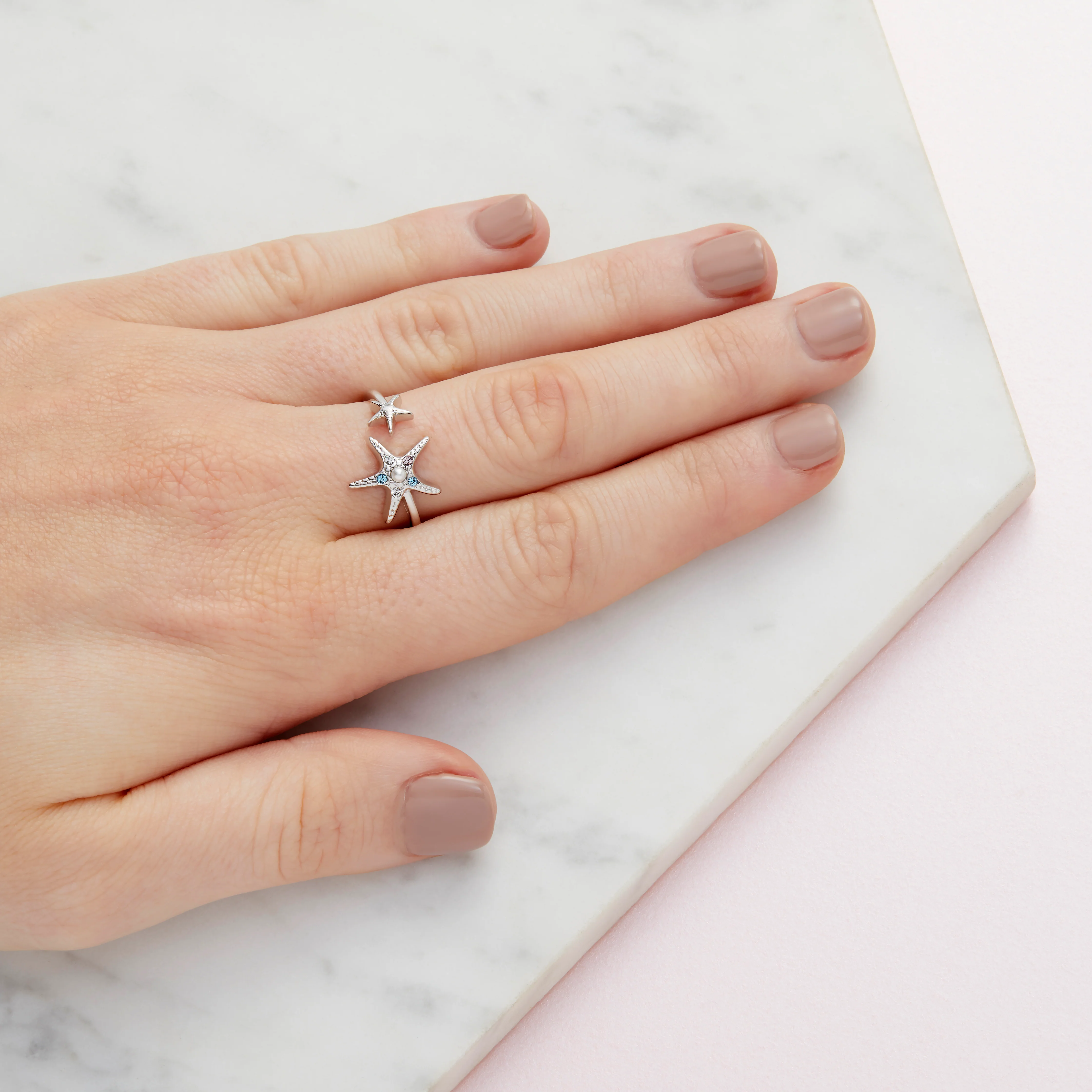 Olivia Burton Silver Ring-OBJSCR08