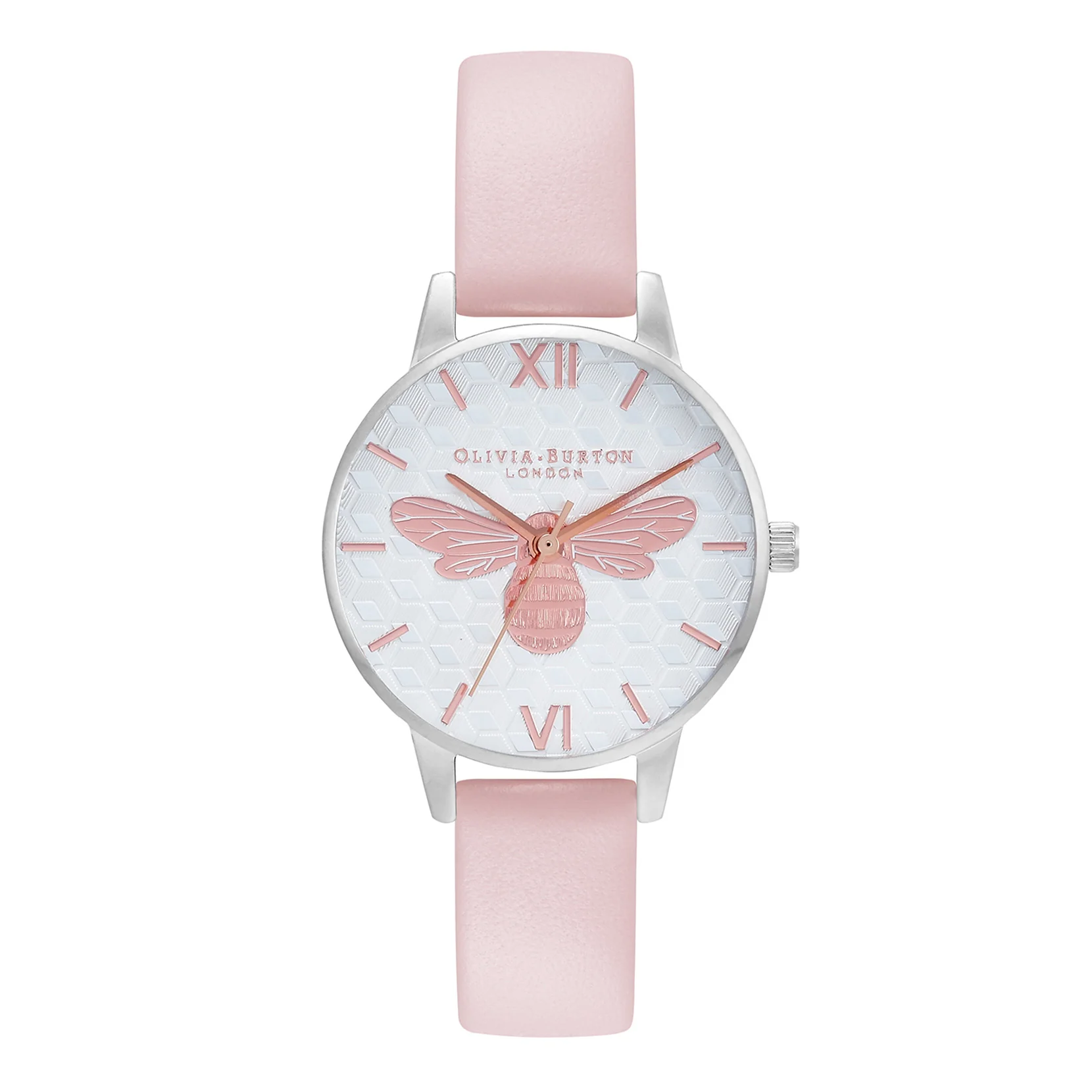 Olivia Burton Silver Watch-OB16FB25