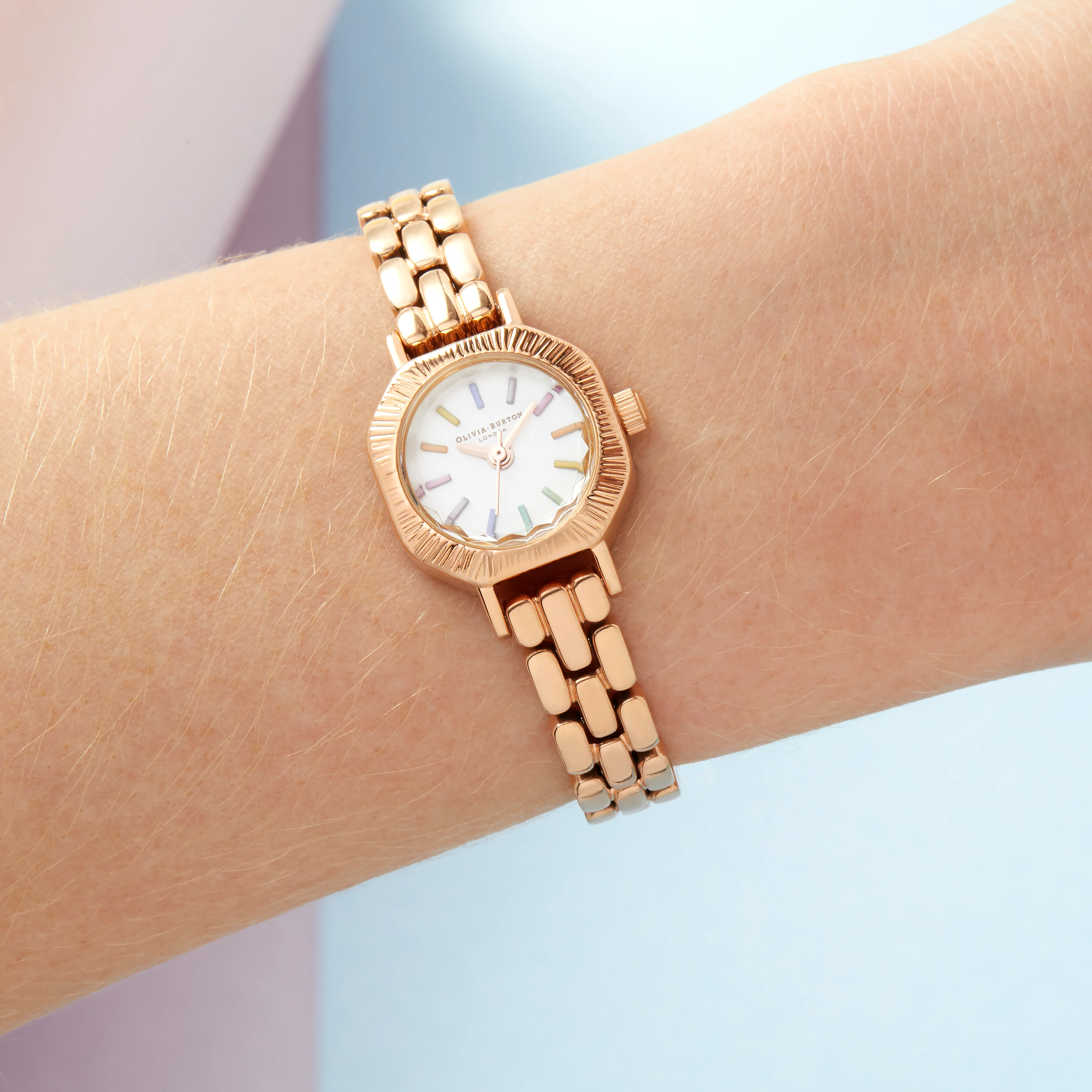 Olivia Burton White Watch-OB16CC50
