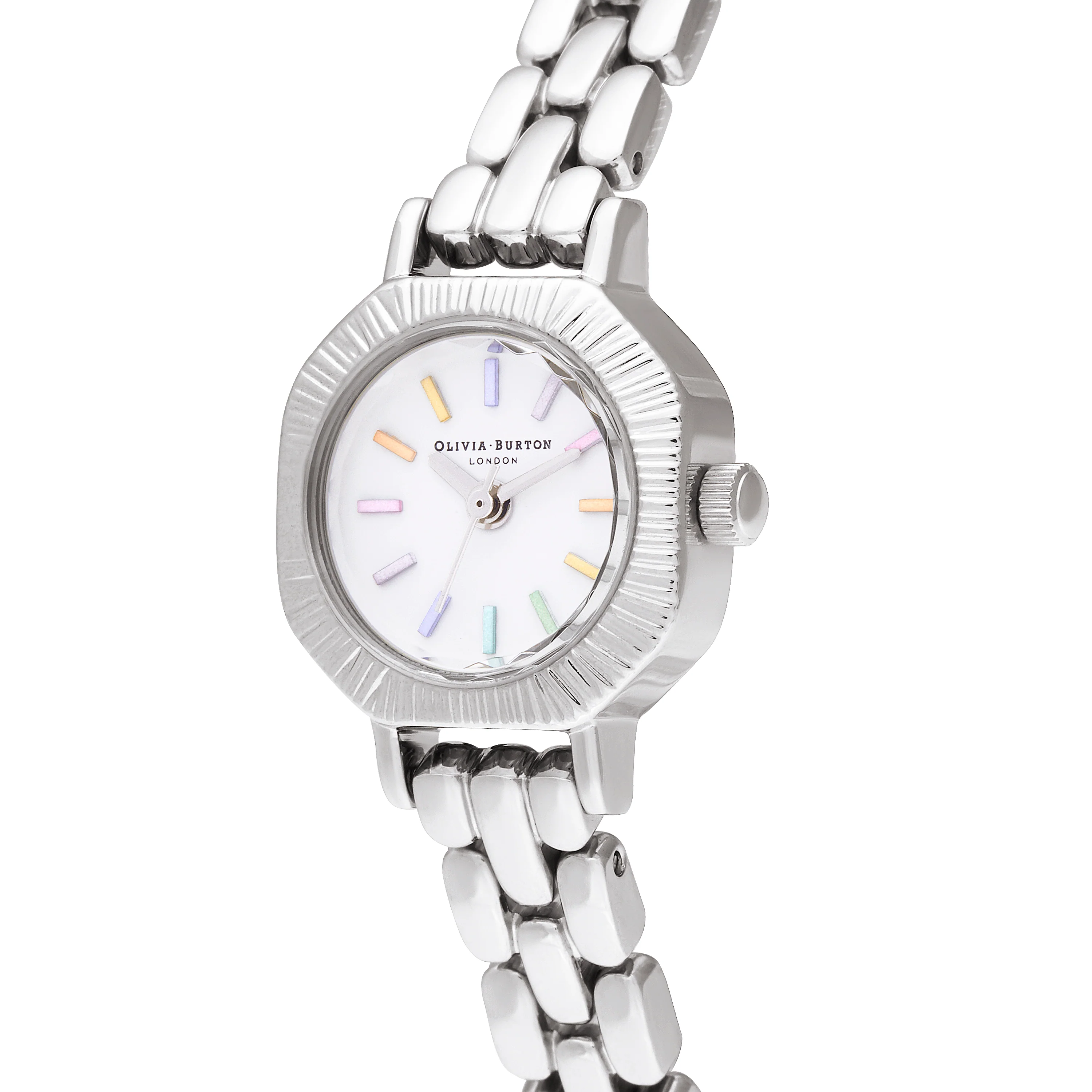 Olivia Burton White Watch-OB16CC52