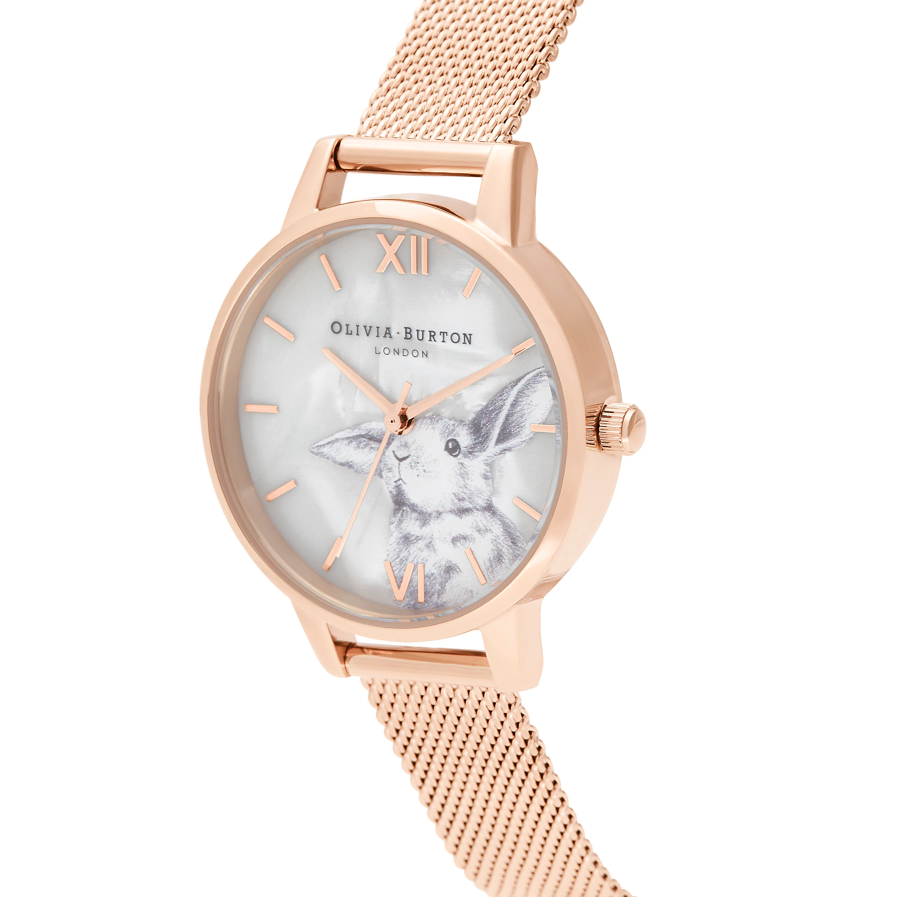 Olivia Burton White Watch-OB16WL85