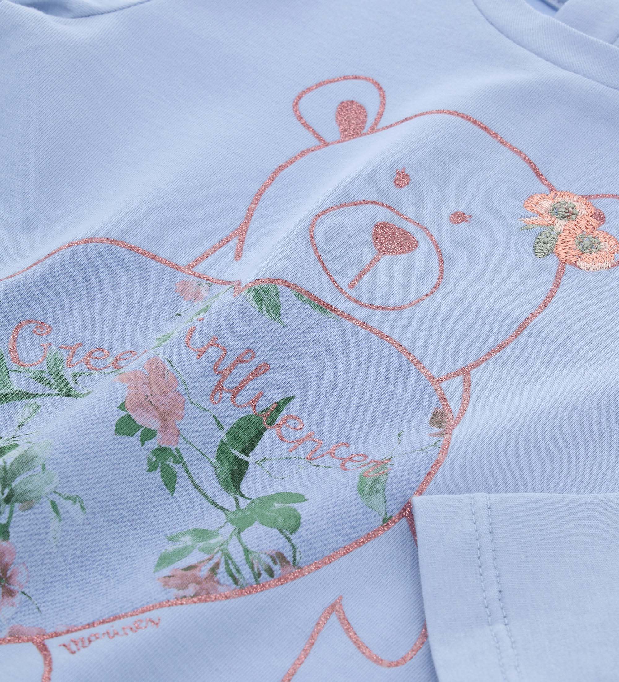 BABY GIRL"S COTTON T-SHIRT