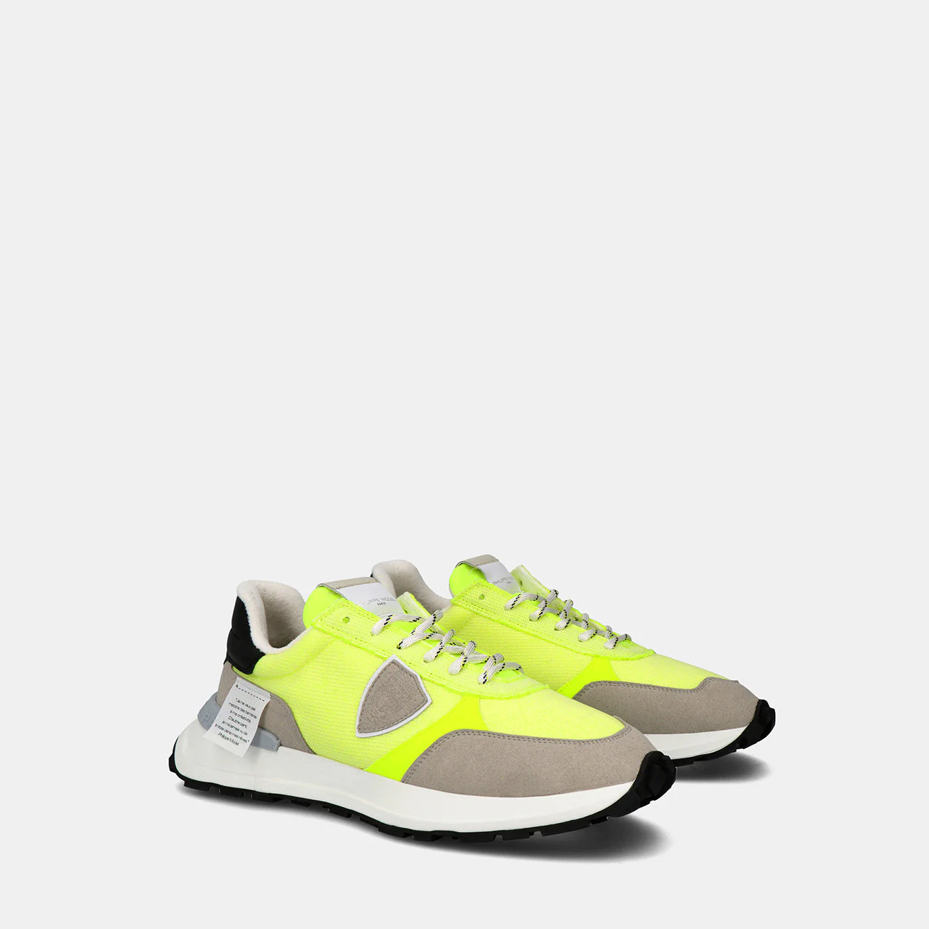 Philippe Model Antibes Low Man ATLUT001 Tecnique Jaune Men"s Sneakers