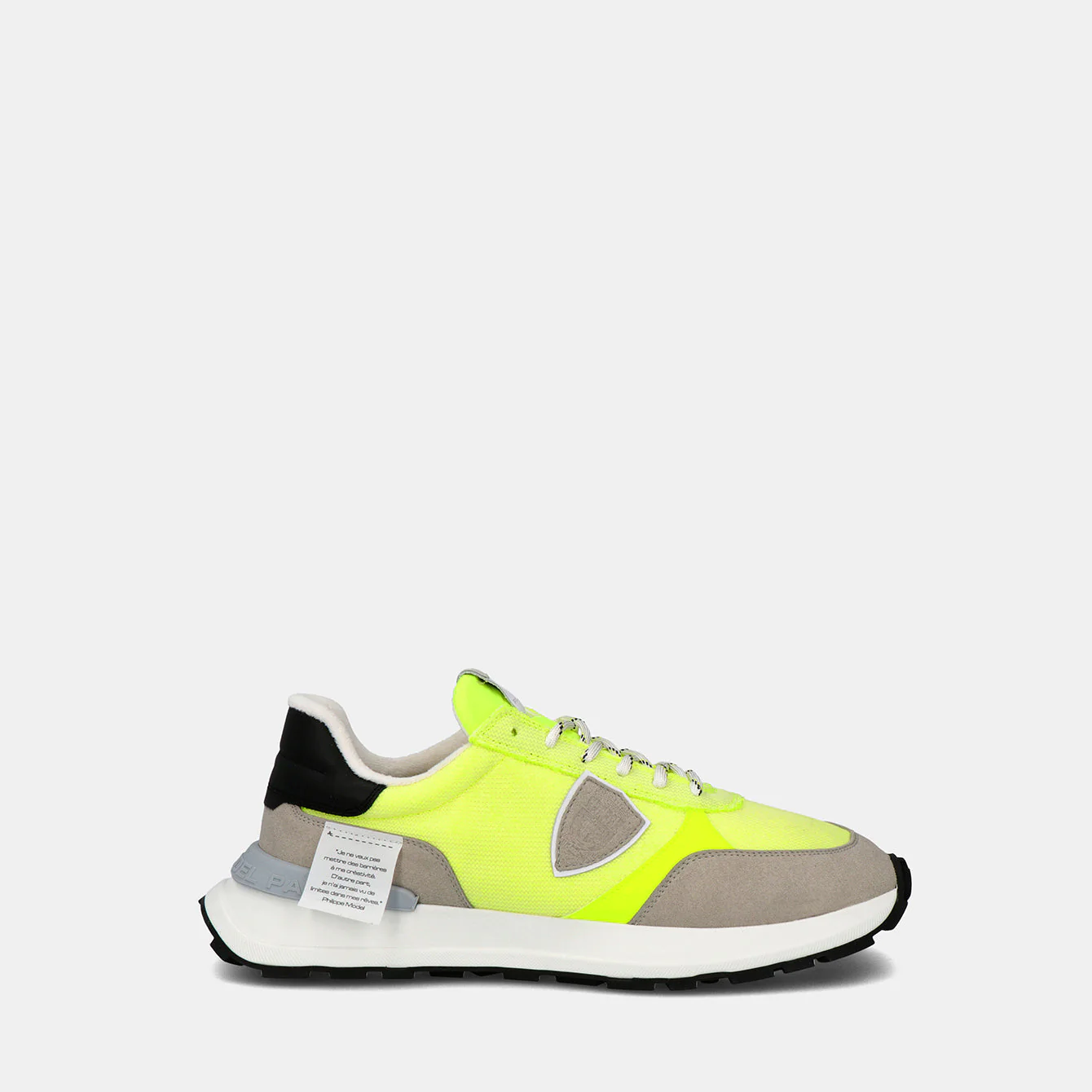 Philippe Model Antibes Low Man ATLUT001 Tecnique Jaune Men"s Sneakers