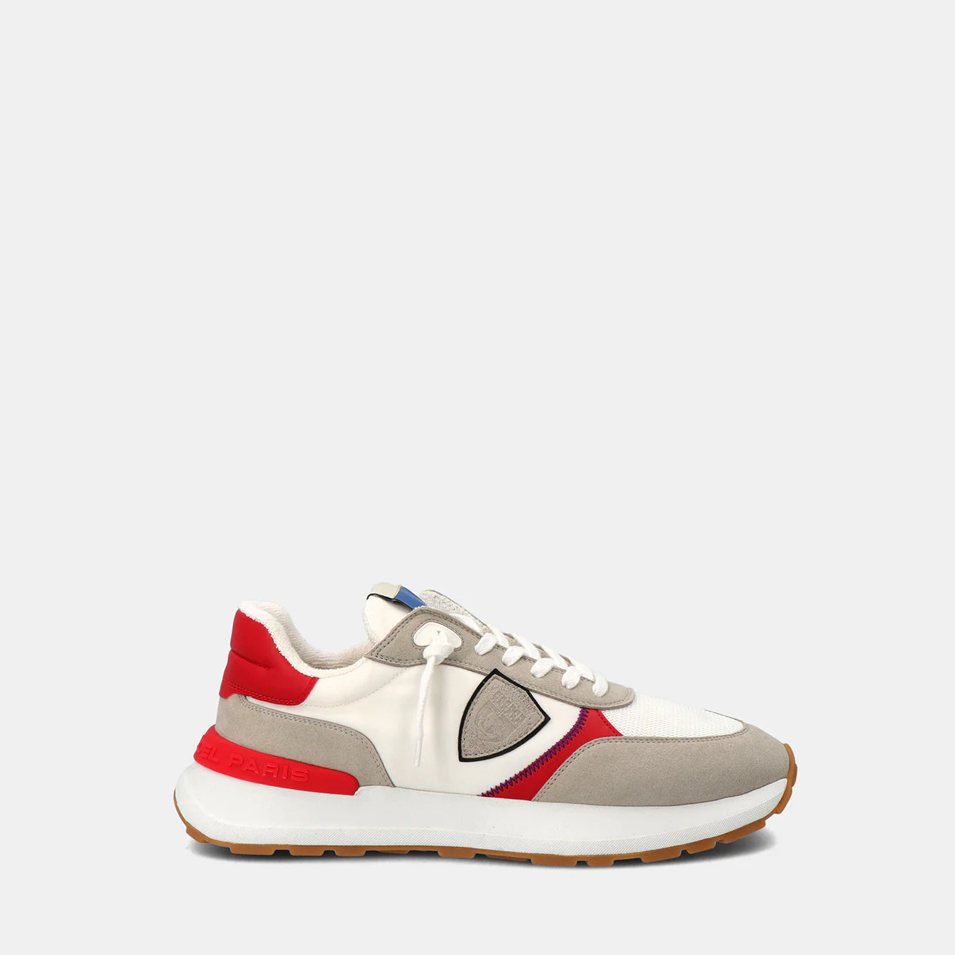 Philippe Model Antibes Low Man ATLUWP12 Mndl Pop Rouge Men"s Sneakers