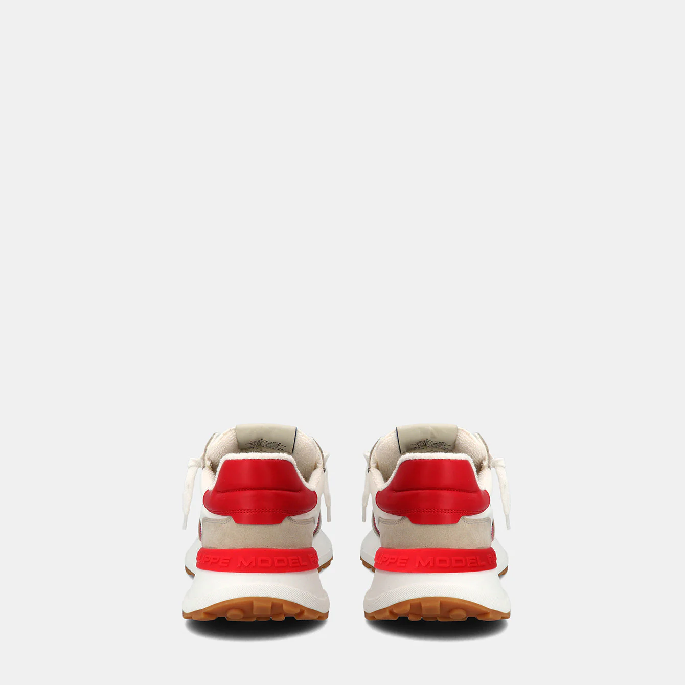 Philippe Model Antibes Low Man ATLUWP12 Mndl Pop Rouge Men"s Sneakers