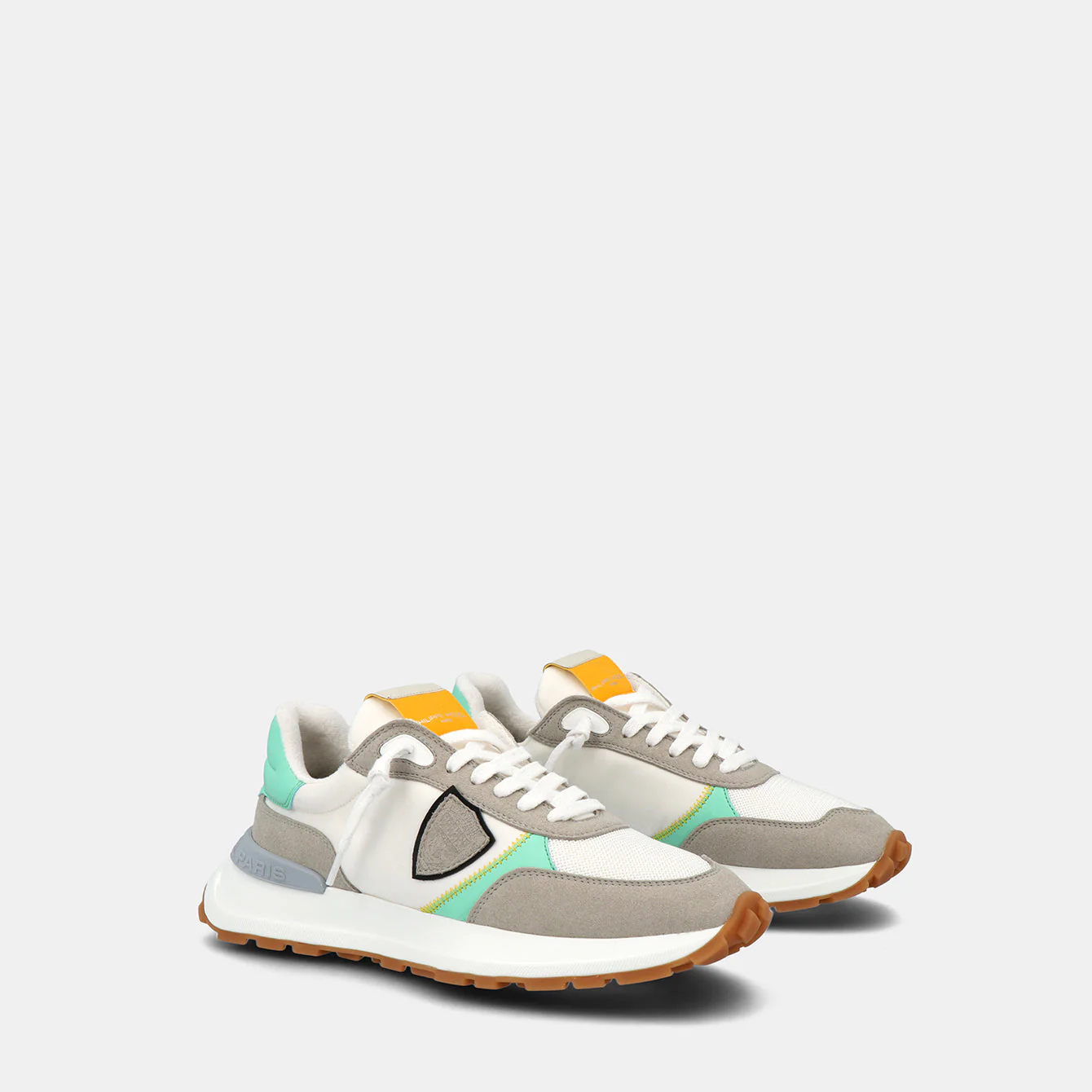 Philippe Model Antibes Low Woman ATLDWP08 Mndl Pop Eau Women"s Sneakers