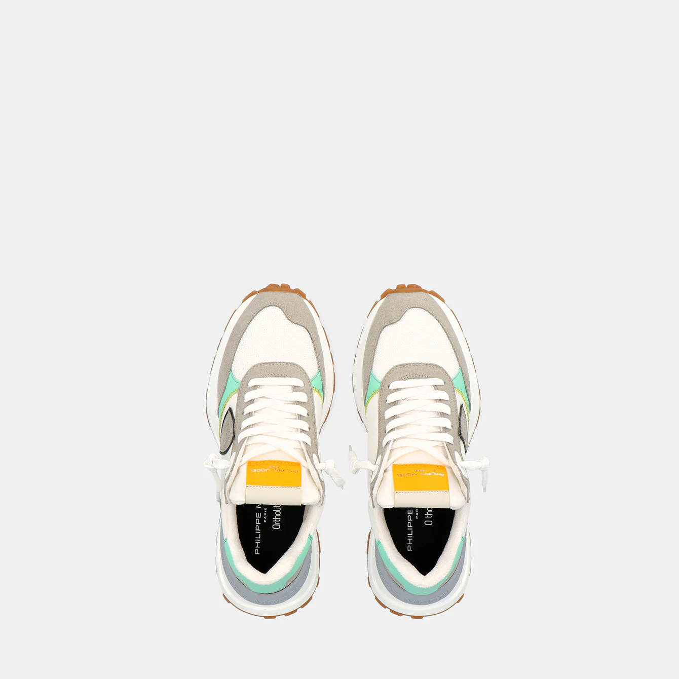 Philippe Model Antibes Low Woman ATLDWP08 Mndl Pop Eau Women"s Sneakers