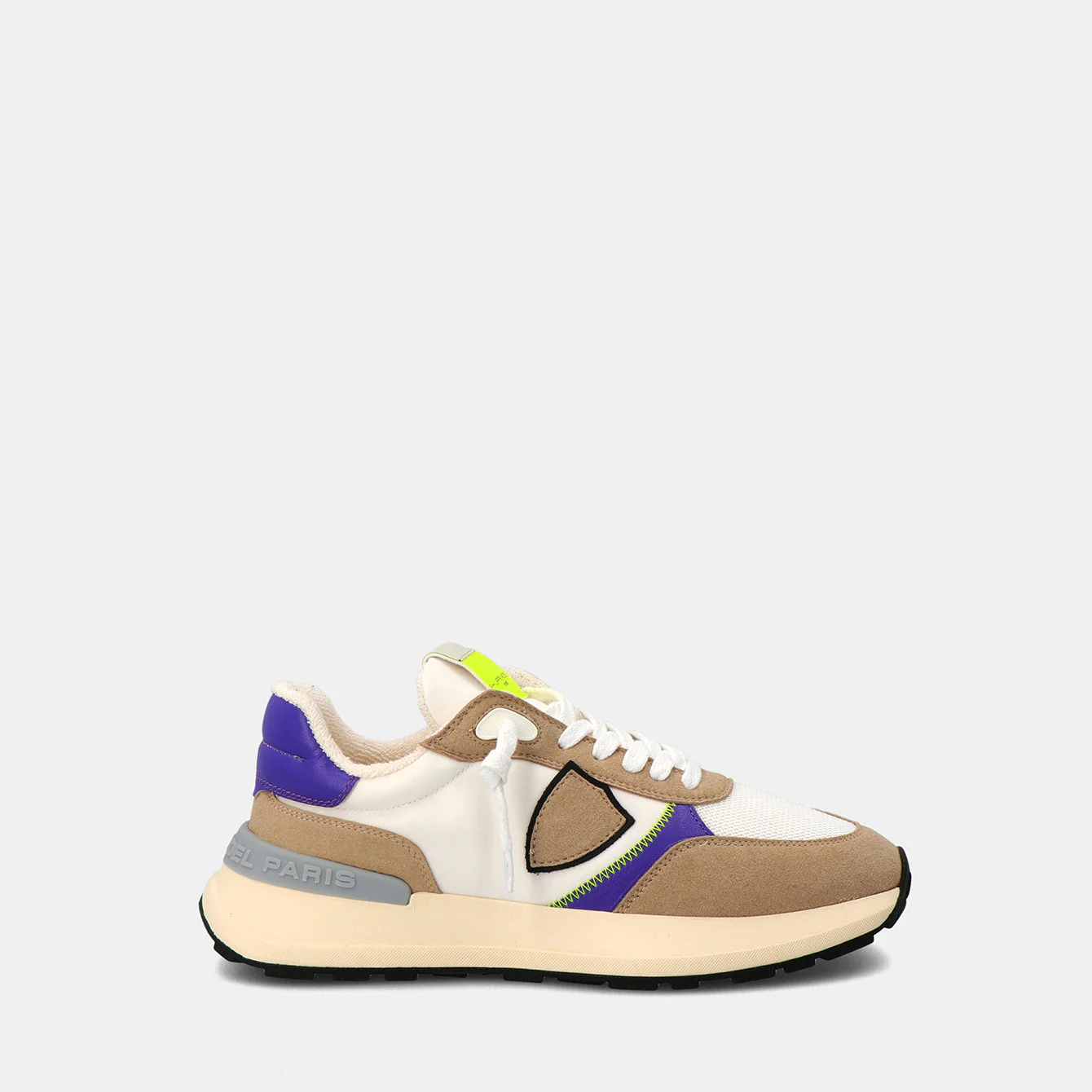 Philippe Model Antibes Low Woman ATLDWP10 Mndl Pop Violet Women"s Sneakers