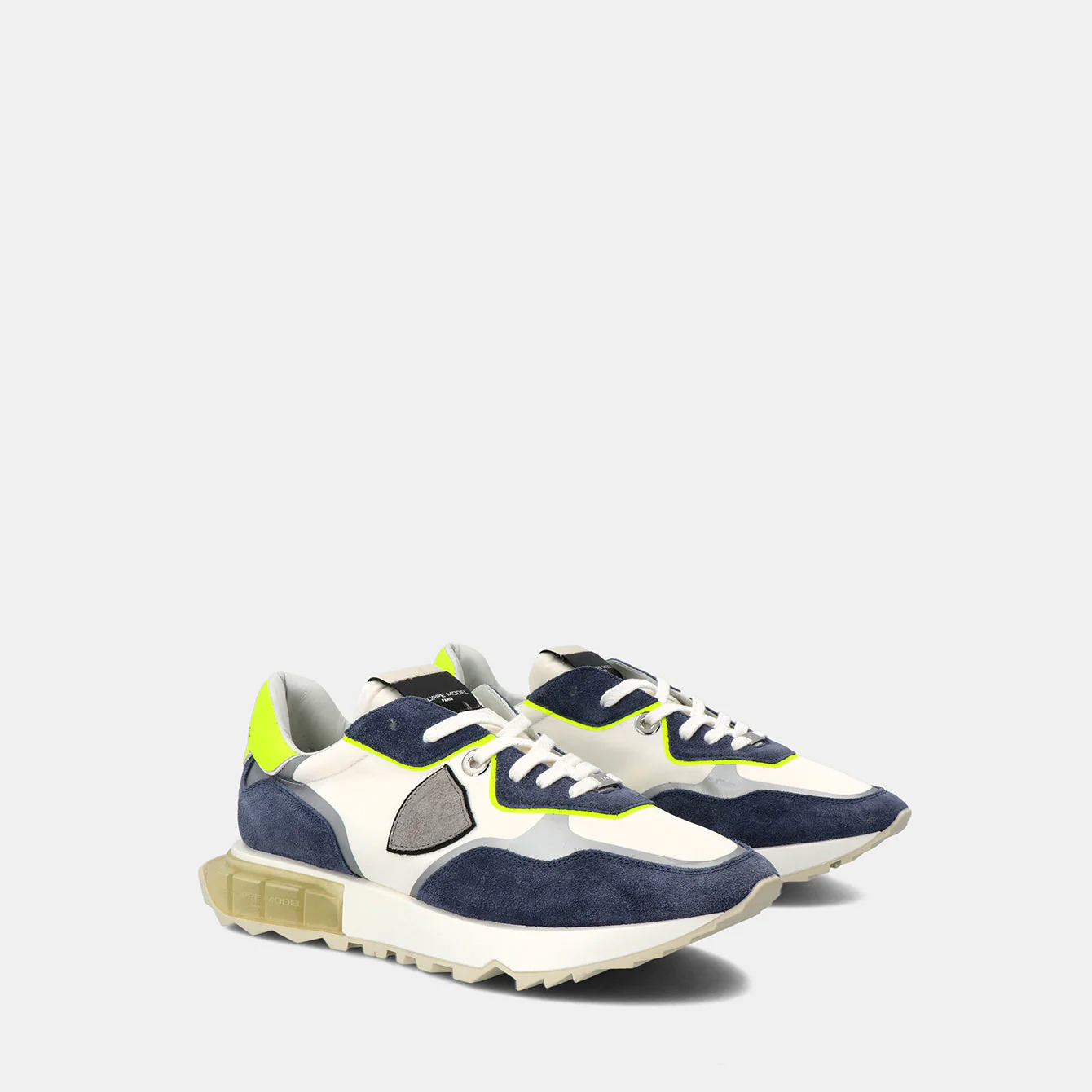 Philippe Model La Rue Low Man LRLUWT11 Mndl Tec Jaune Men"s Sneakers