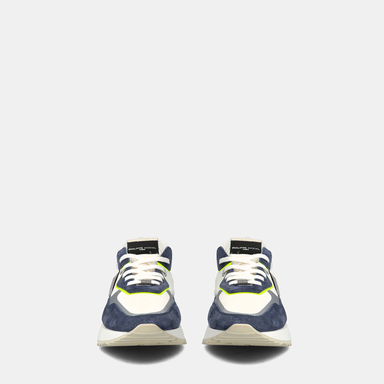 Philippe Model La Rue Low Man LRLUWT11 Mndl Tec Jaune Men"s Sneakers