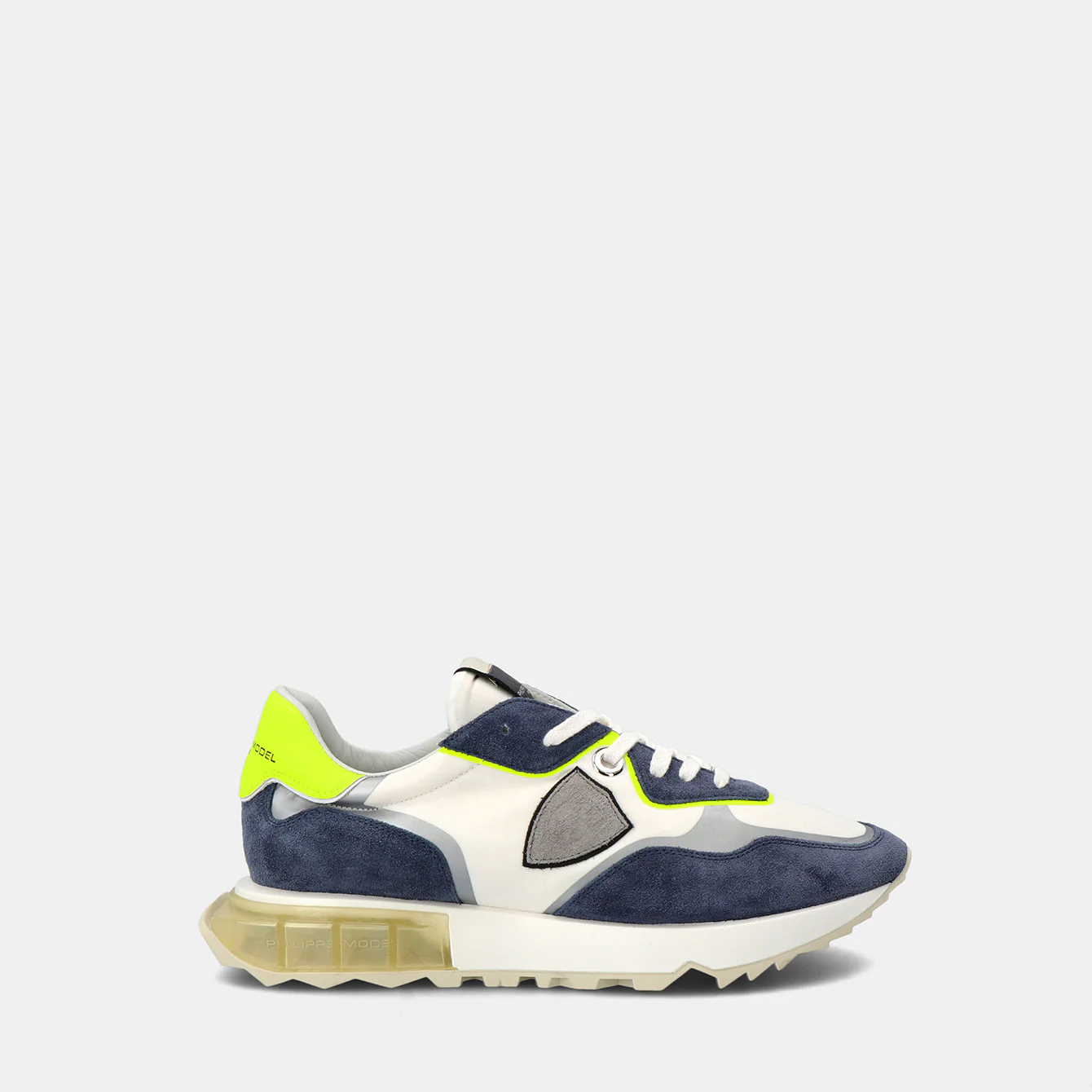 Philippe Model La Rue Low Man LRLUWT11 Mndl Tec Jaune Men"s Sneakers