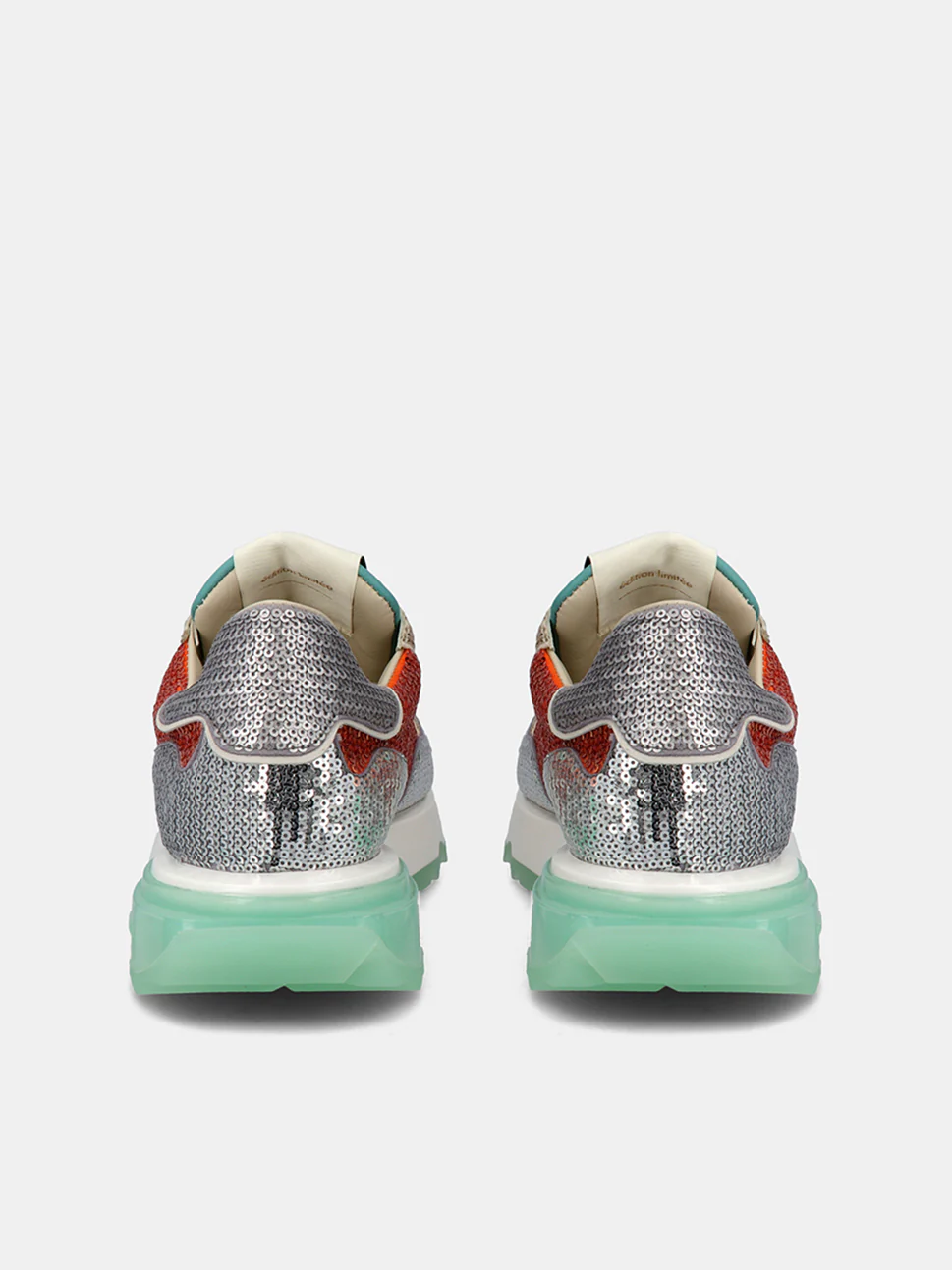 Philippe Model La Rue Low Woman LRLDPLS2 Eau Bronze Women"s Sneakers