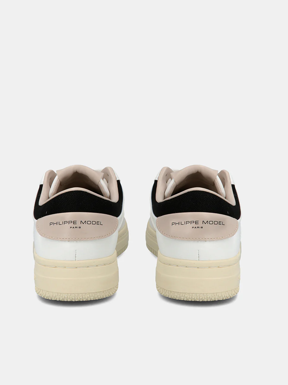 Philippe Model Lyon Low Man LYLUBL04 Ble Blanc Beige Men"s Sneakers