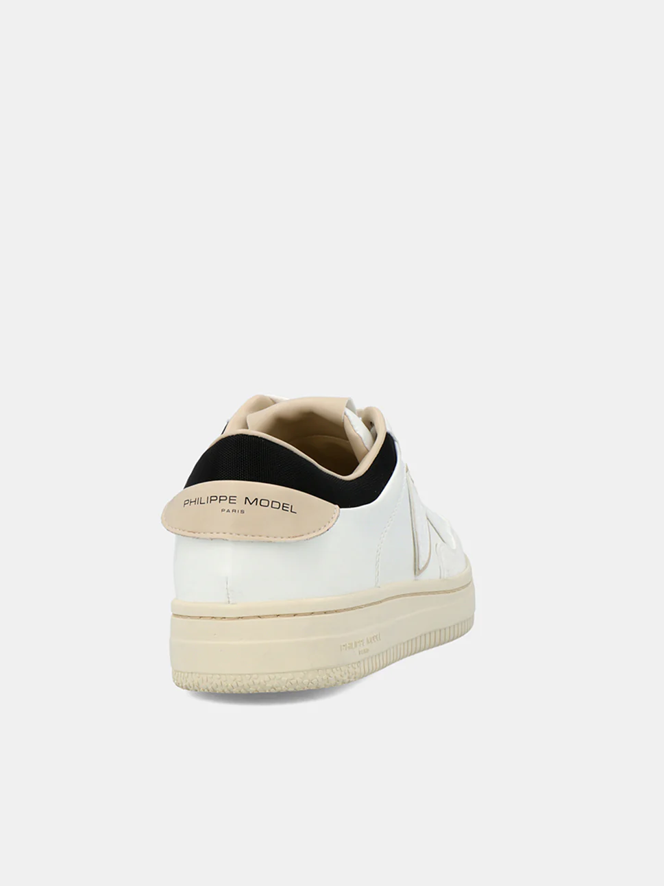 Philippe Model Lyon Low Man LYLUBL04 Ble Blanc Beige Men"s Sneakers