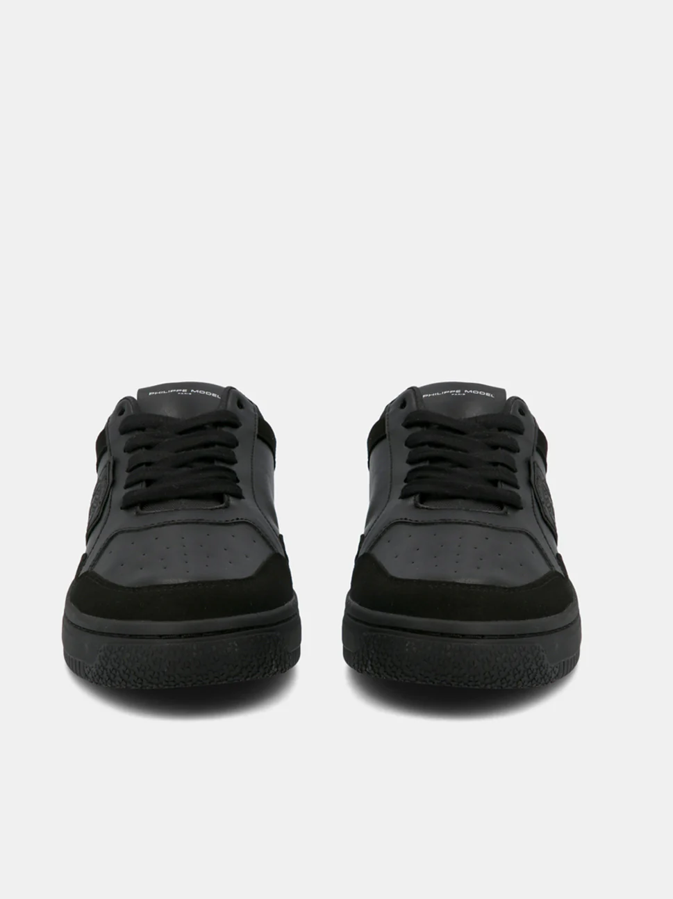 Philippe Model Lyon Low Man LYLUBL05 Ble Noir Noir Men"s Sneakers