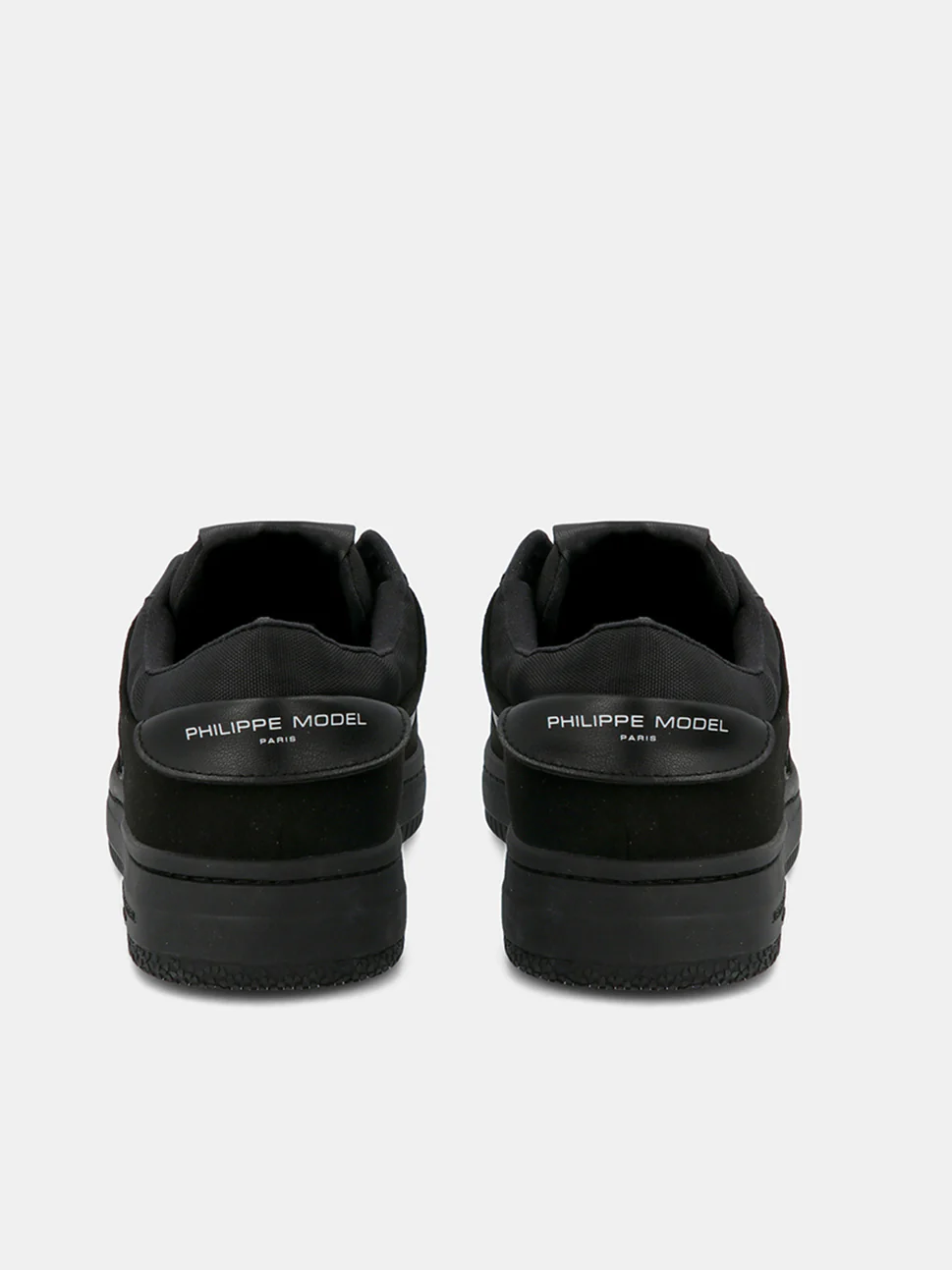 Philippe Model Lyon Low Man LYLUBL05 Ble Noir Noir Men"s Sneakers