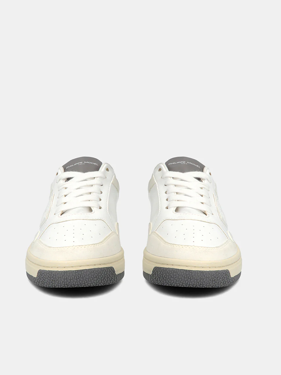 Philippe Model Lyon Low Man LYLUBL07 Ble Blanc Gris Men"s Sneakers