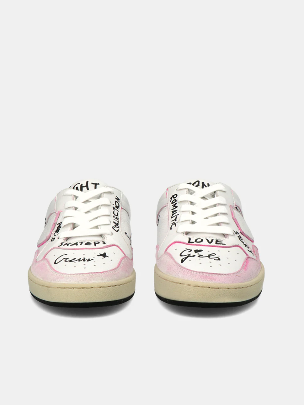 Philippe Model Marais Low Woman MSLDGRF4 Grafiti Crew Women"s Sneakers