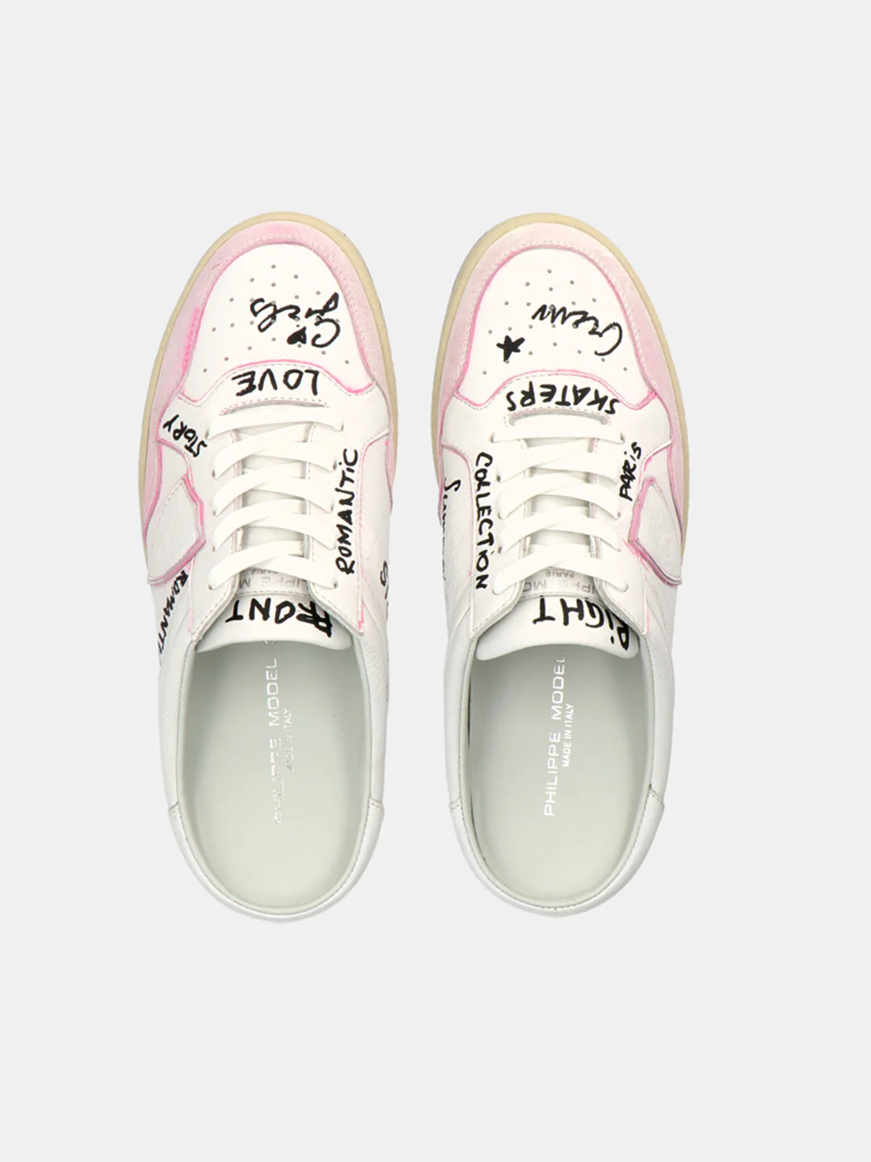 Philippe Model Marais Low Woman MSLDGRF4 Grafiti Crew Women"s Sneakers