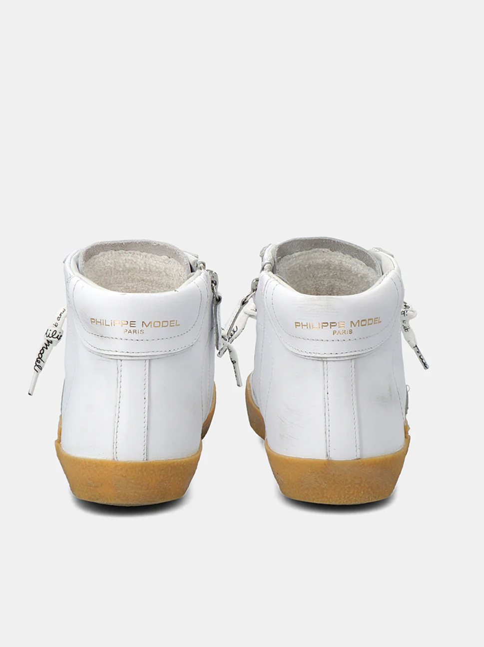 Philippe Model Prsx High Woman PRHDSV01 Vintage Blanc Women"s Sneakers