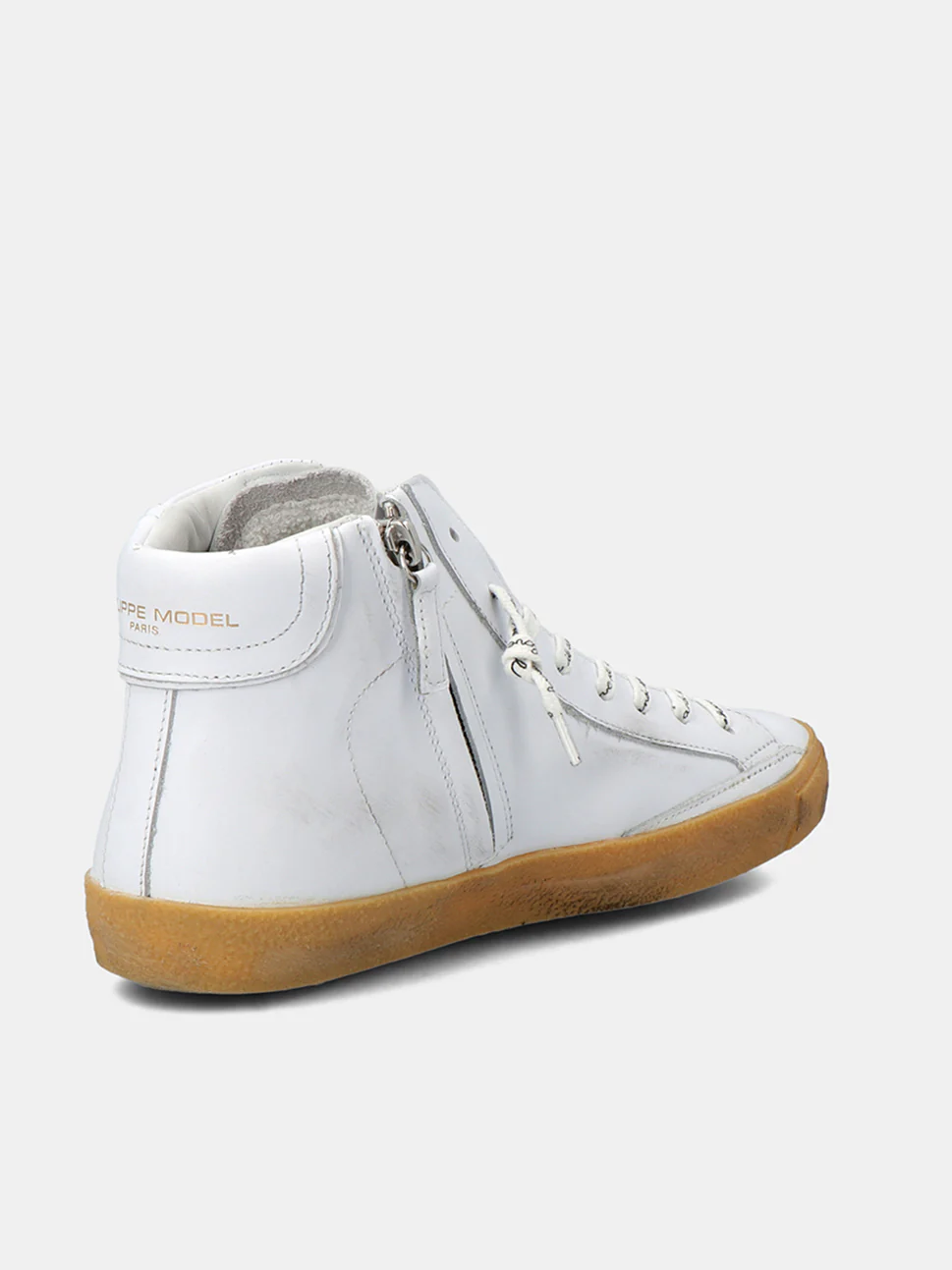 Philippe Model Prsx High Woman PRHDSV01 Vintage Blanc Women"s Sneakers