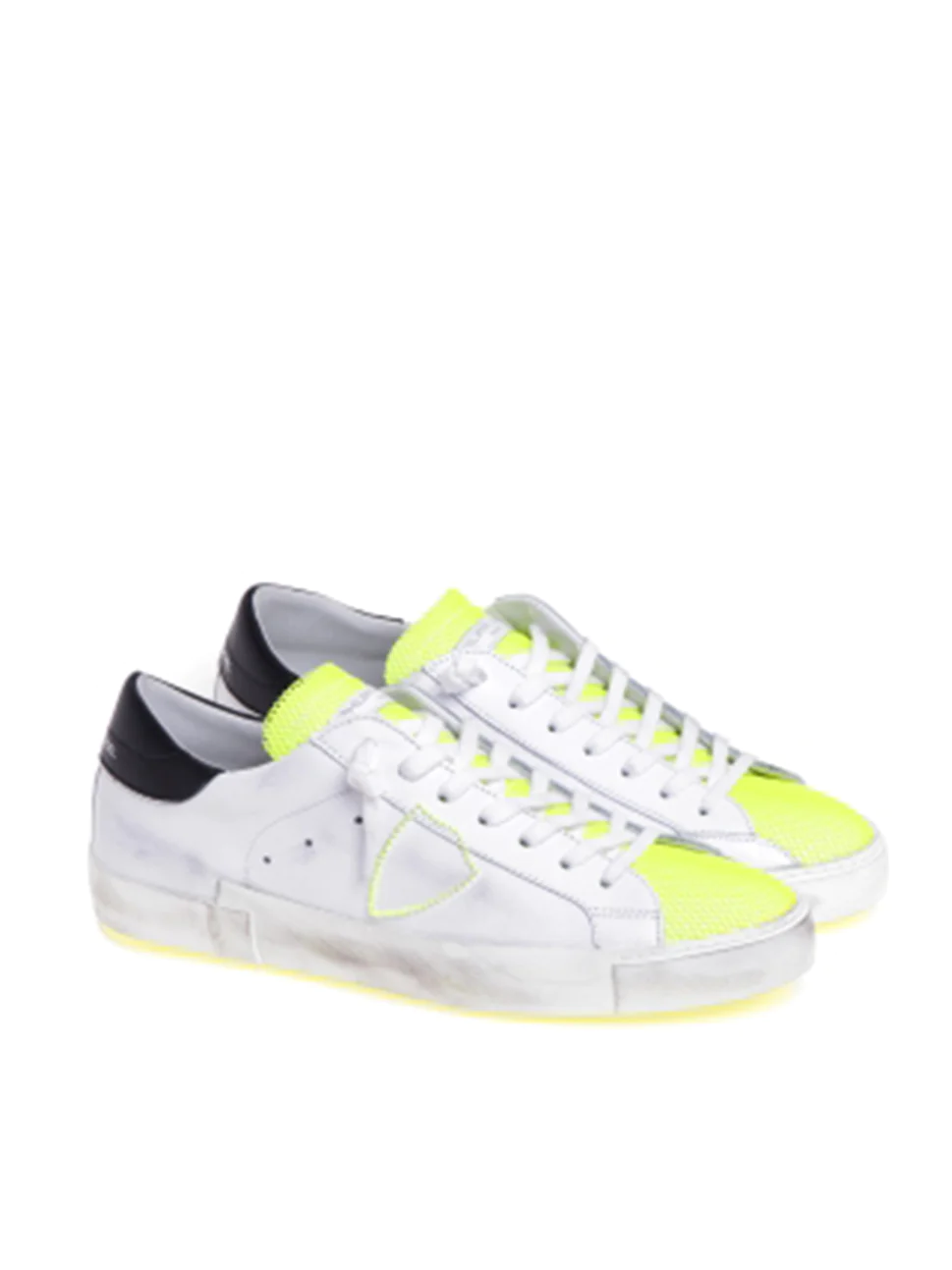 Philippe Model Prsx Low Man PRLUVBN3 Neon Blanc June Men"s Sneakers