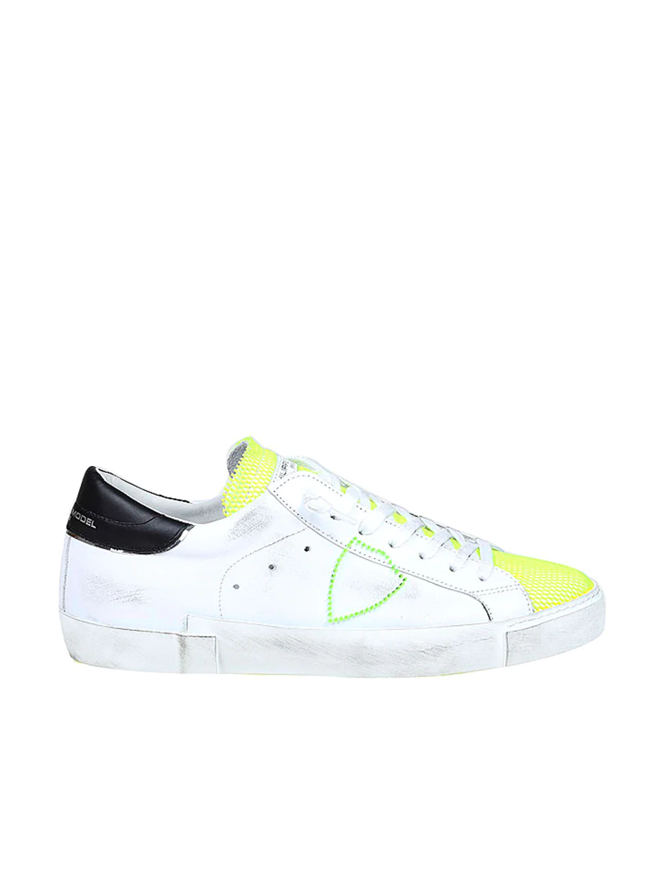 Philippe Model Prsx Low Man PRLUVBN3 Neon Blanc June Men"s Sneakers