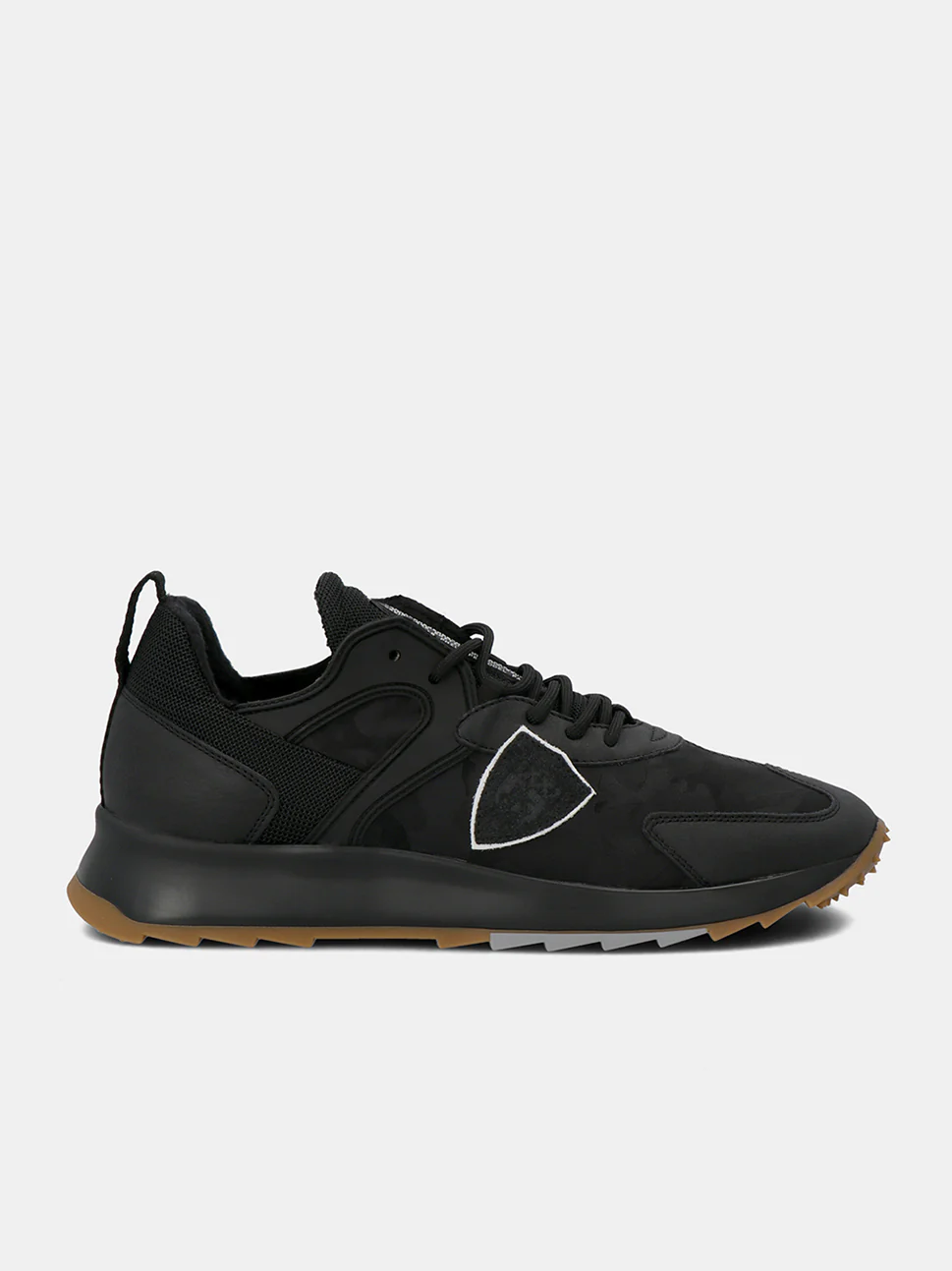 Philippe Model Royale Low Man RLLUCC10 Camouflage Noir Men"s Sneakers