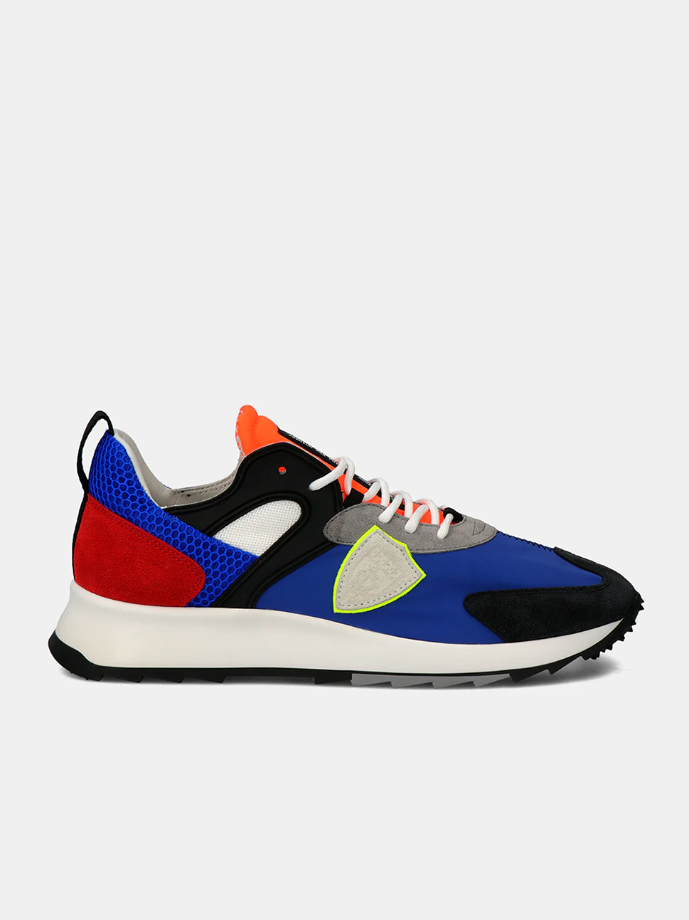 Philippe Model Royale Low Man RLLUTP02 Bluette Orange Men"s Sneakers