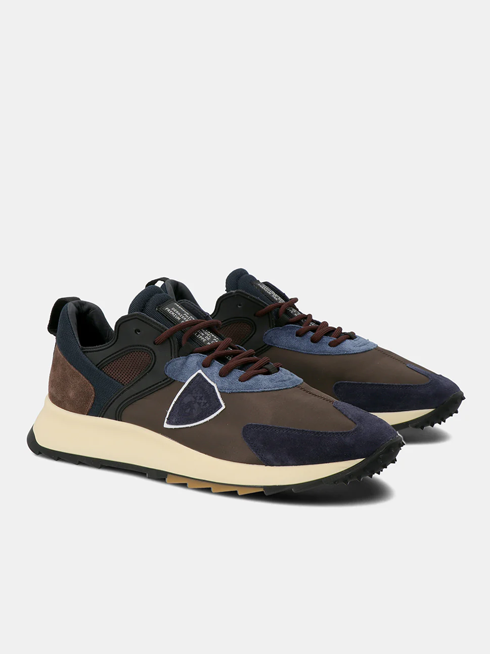 Philippe Model Royale Low Man RLLUWI01 Mndl Iver Bleu Men"s Sneakers